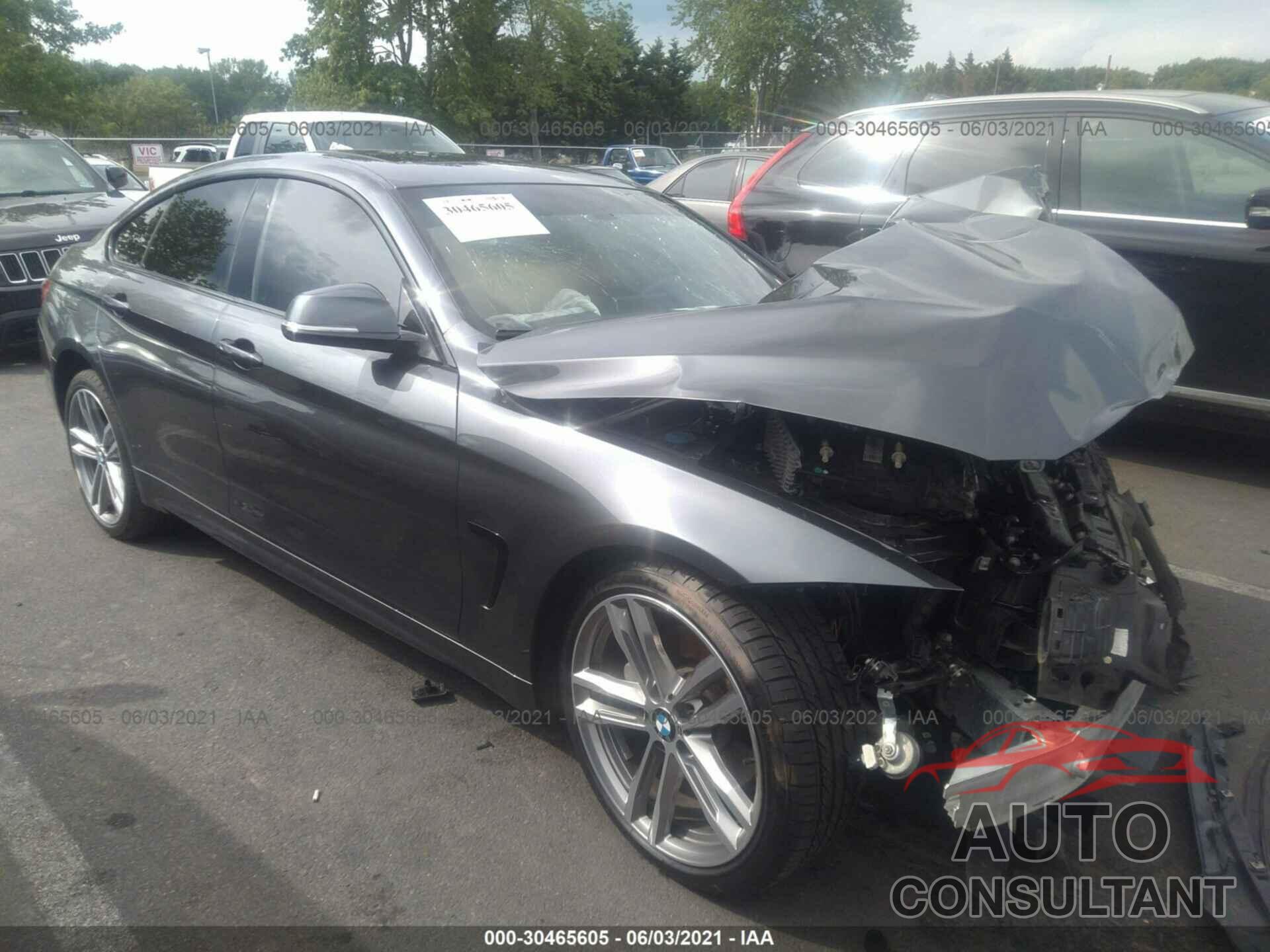 BMW 4 SERIES 2018 - WBA4J3C58JBG96751