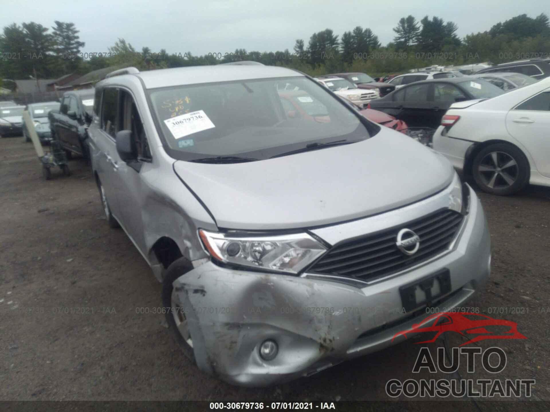 NISSAN QUEST 2016 - JN8AE2KPXG9157069