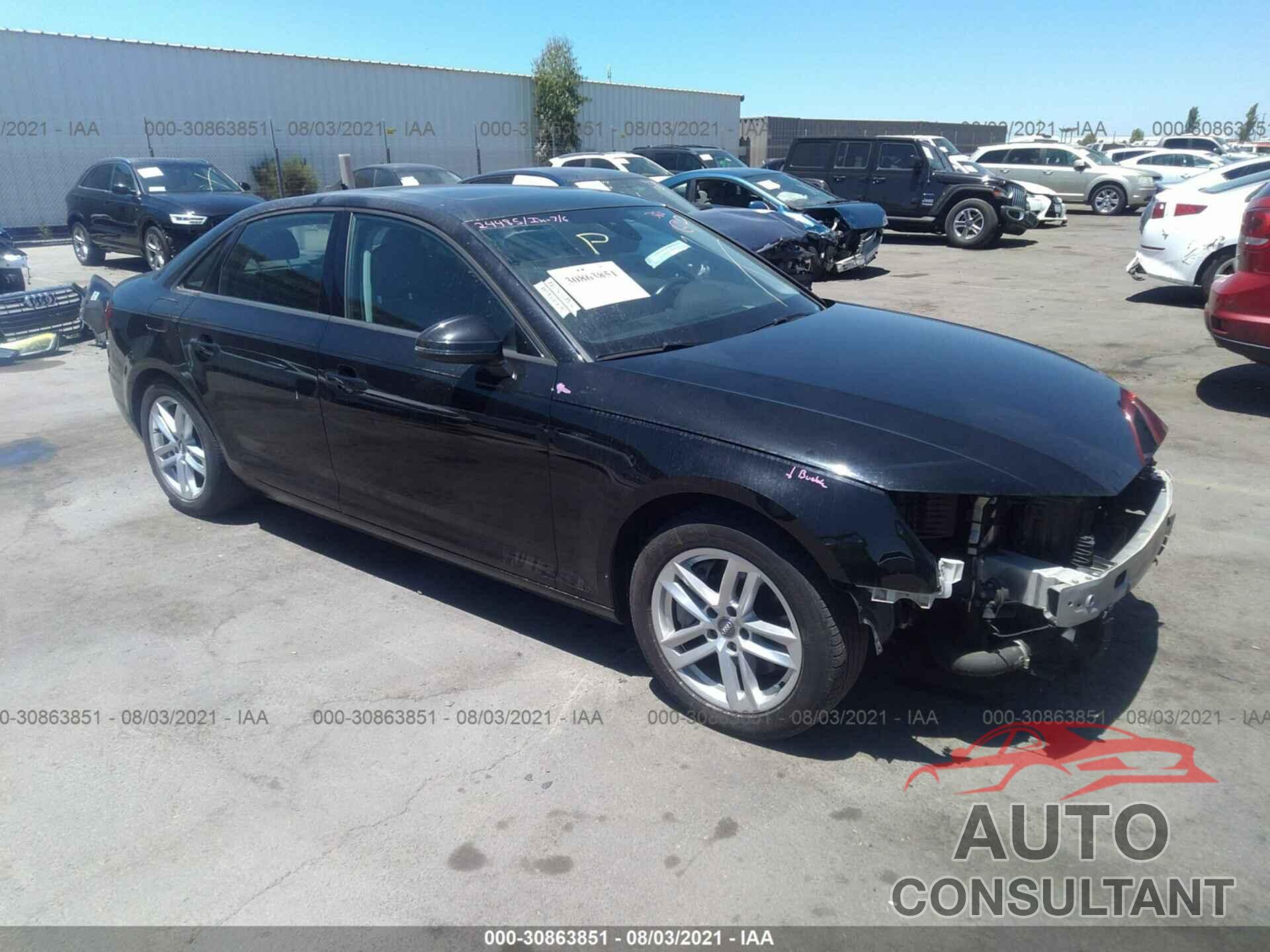 AUDI A4 2017 - WAUGNAF40HN058508