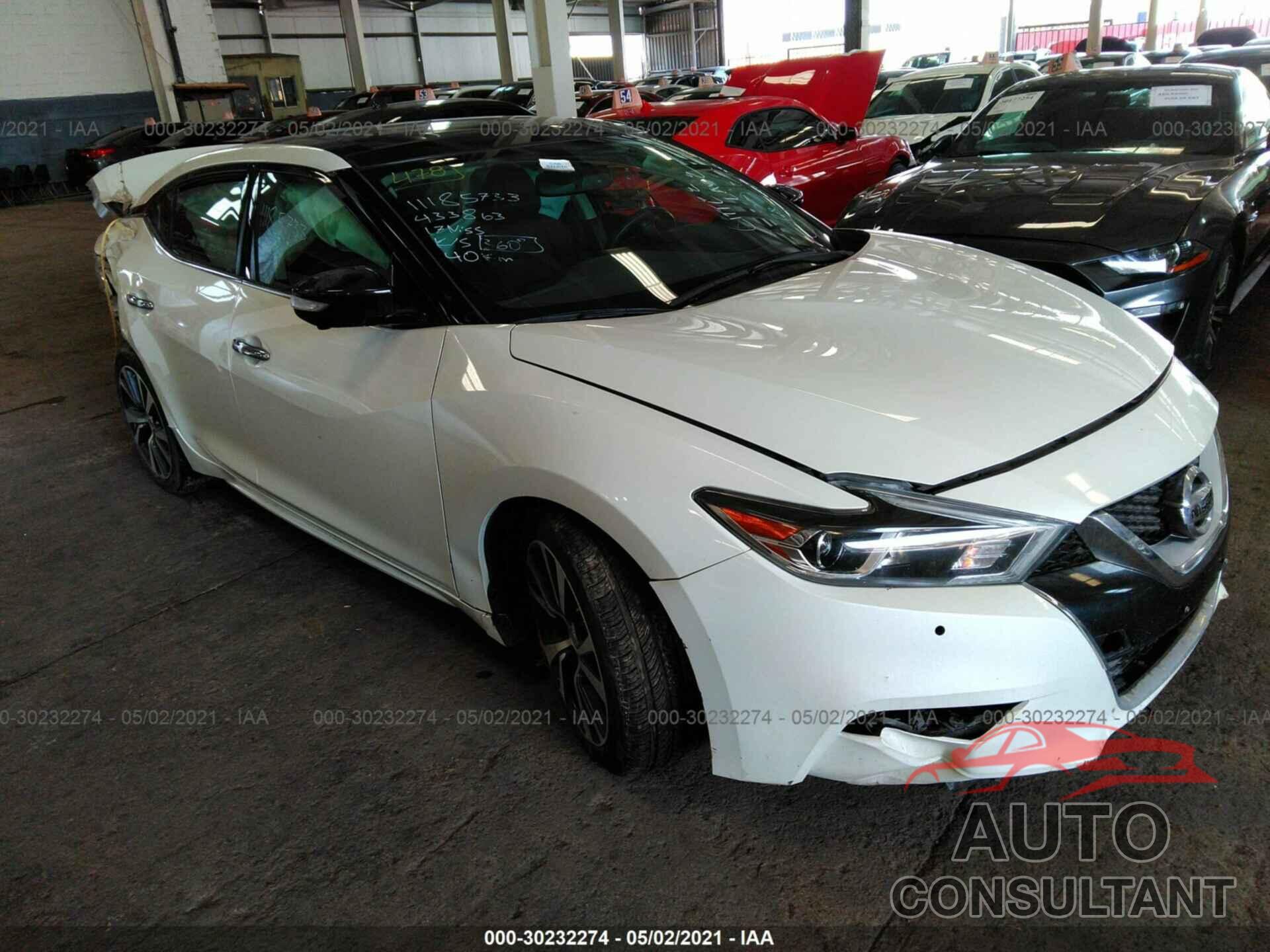 NISSAN MAXIMA 2017 - 1N4AA6AP5HC433863