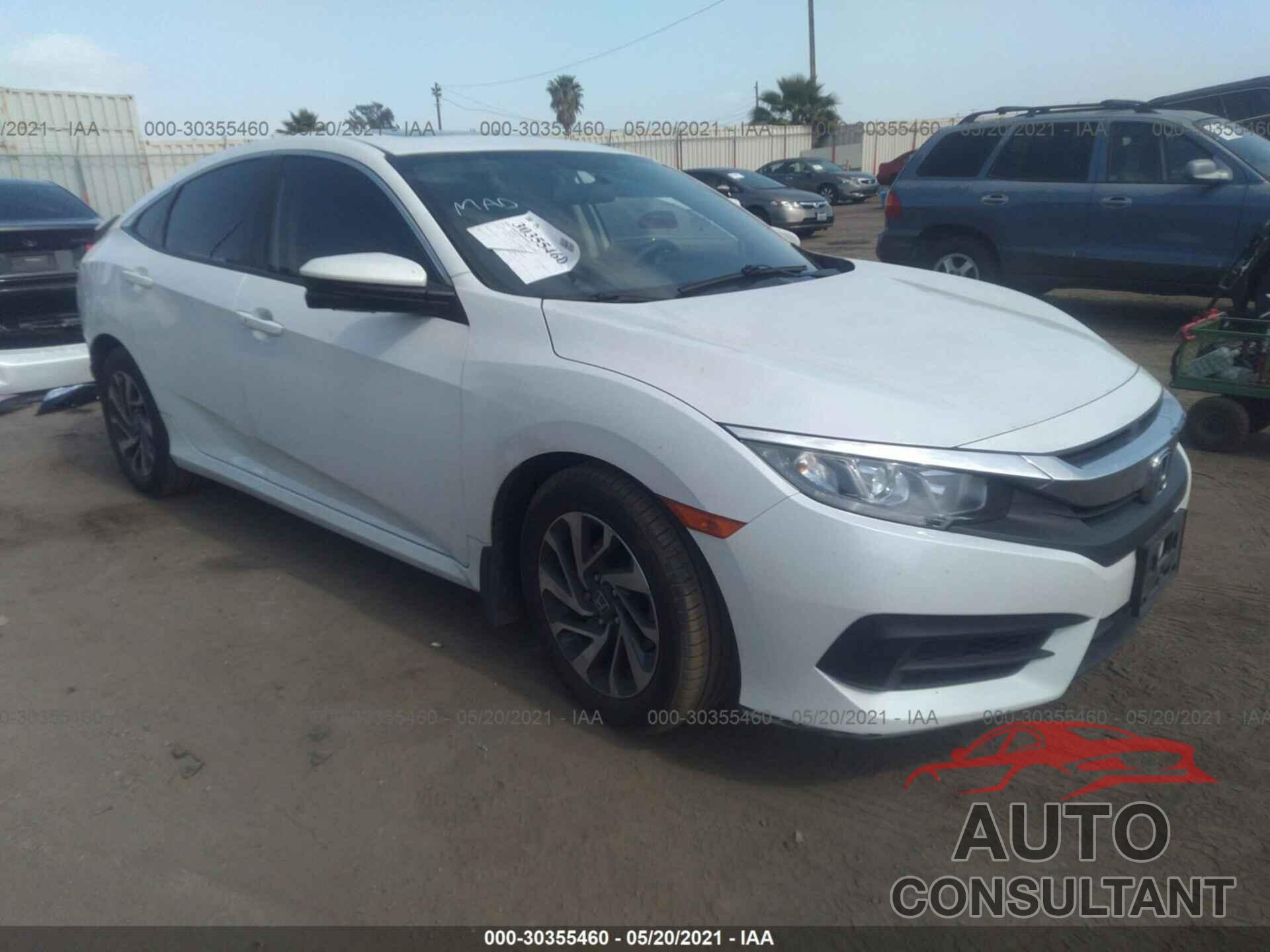 HONDA CIVIC SEDAN 2016 - 2HGFC2F72GH550597