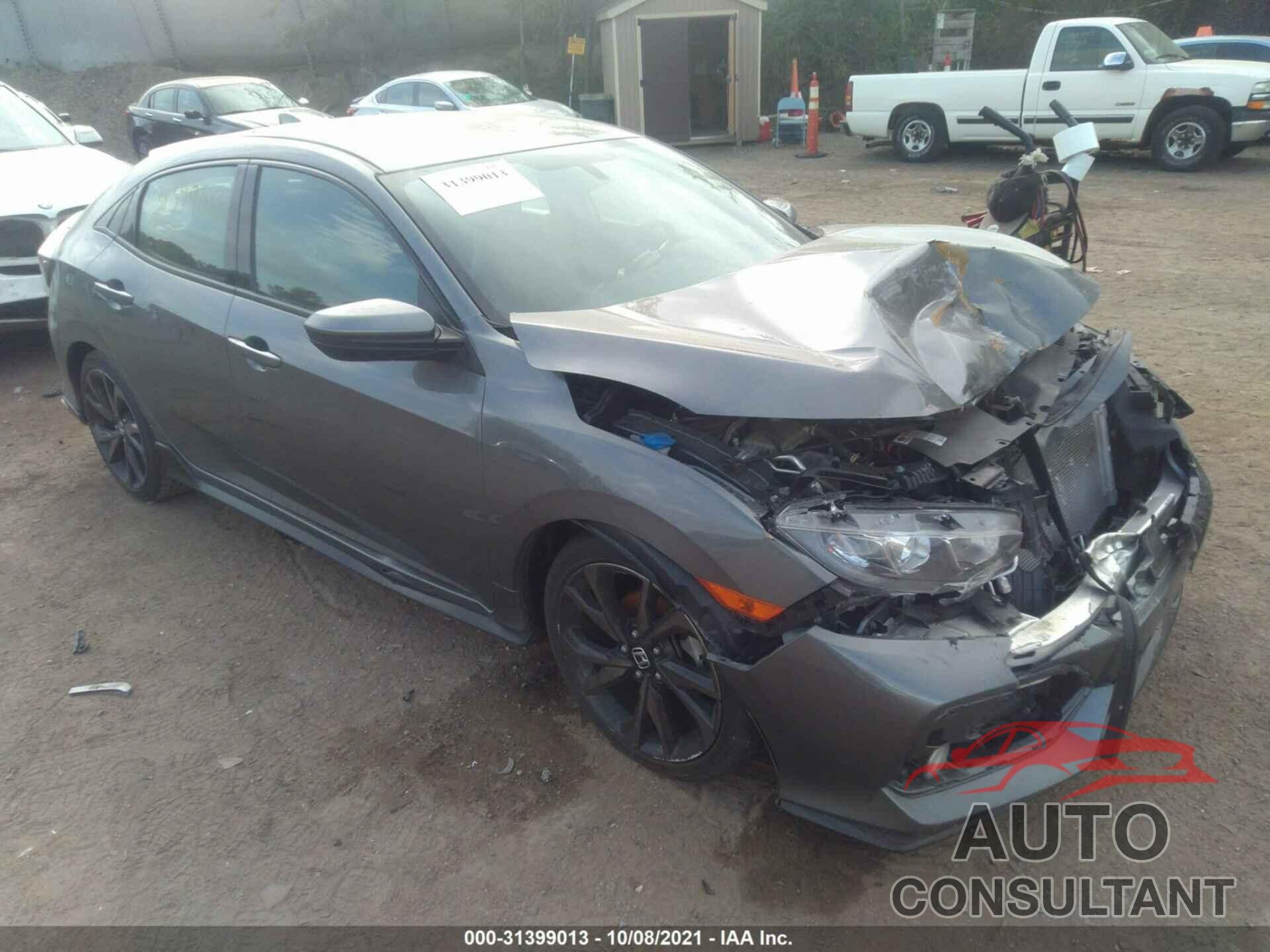 HONDA CIVIC HATCHBACK 2018 - SHHFK7H46JU228526