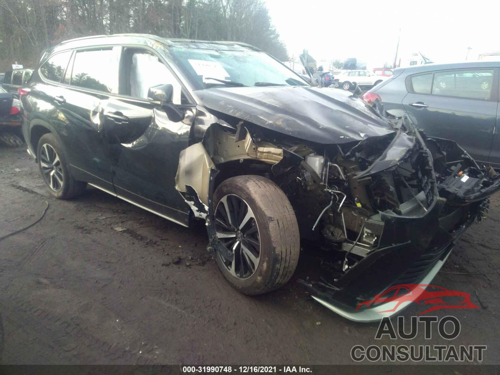 TOYOTA HIGHLANDER 2021 - 5TDJZRBH6MS107705