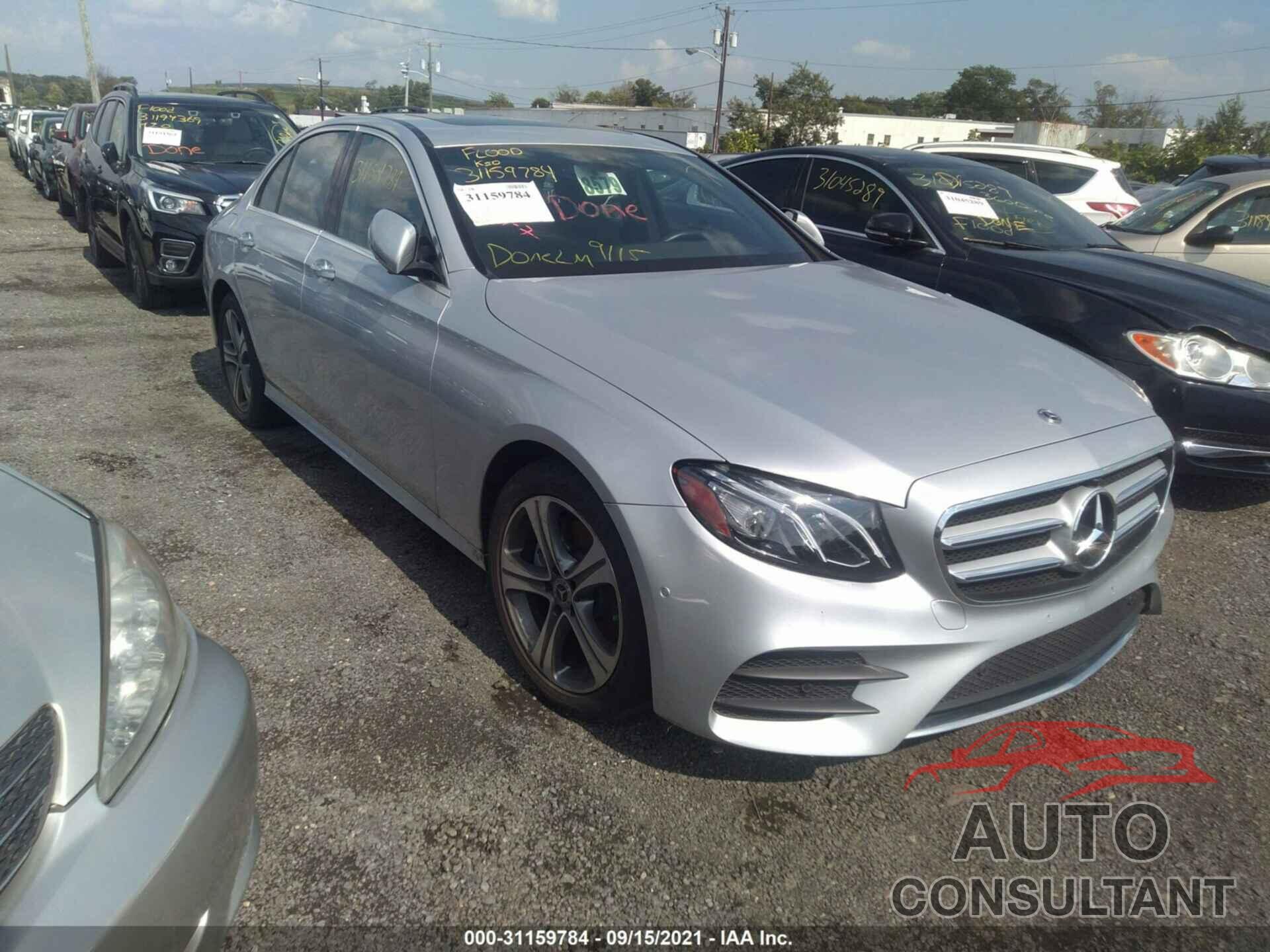 MERCEDES-BENZ E-CLASS 2019 - WDDZF4KB5KA500881
