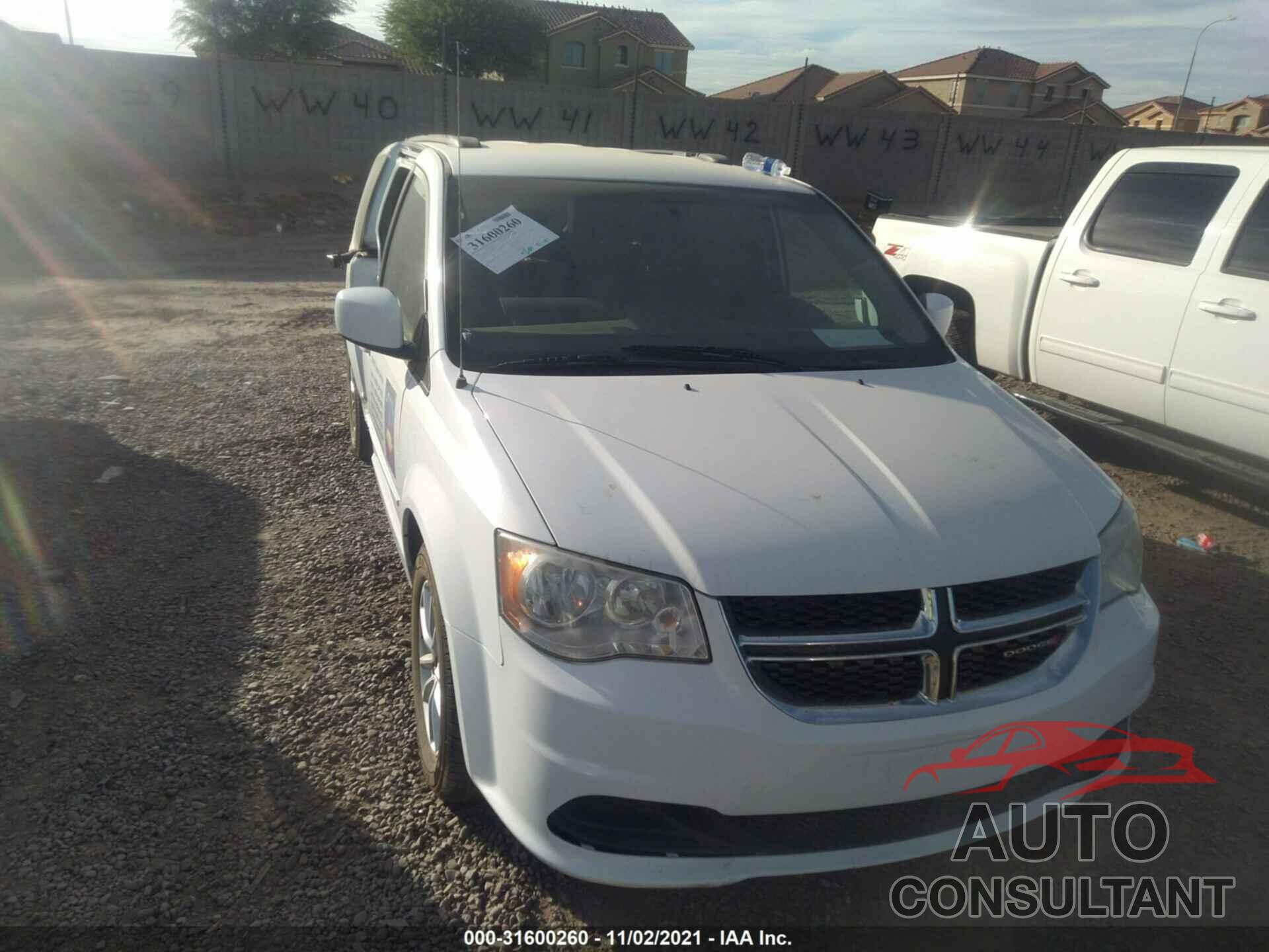 DODGE GRAND CARAVAN 2016 - 2C4RDGCG1GR378051