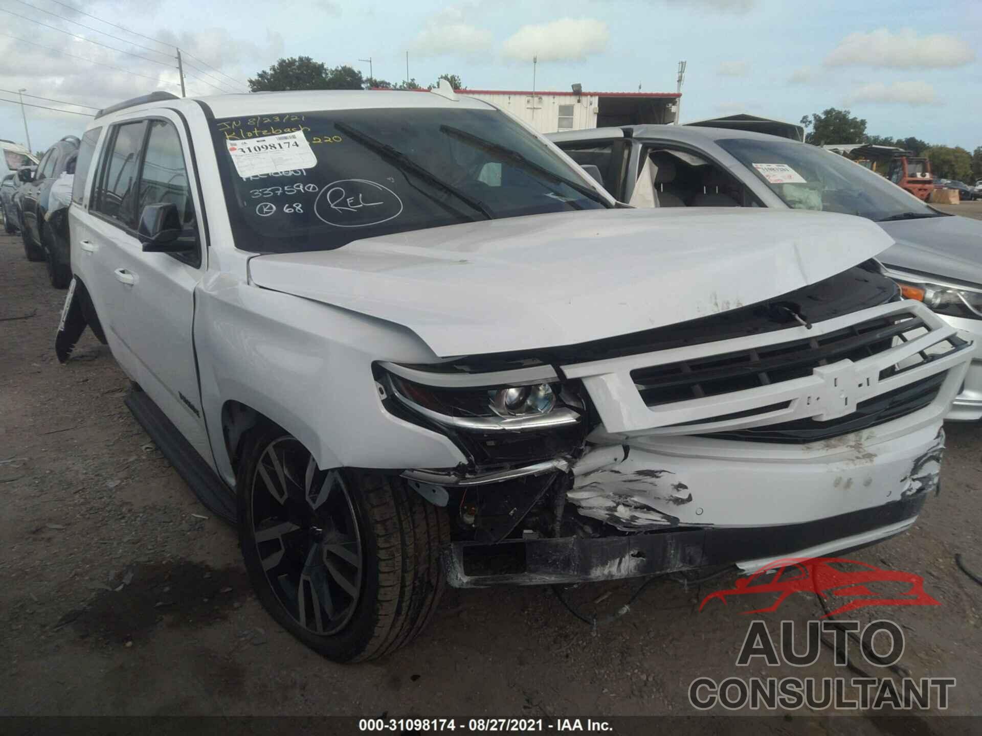 CHEVROLET TAHOE 2020 - 1GNSCBKCXLR133004