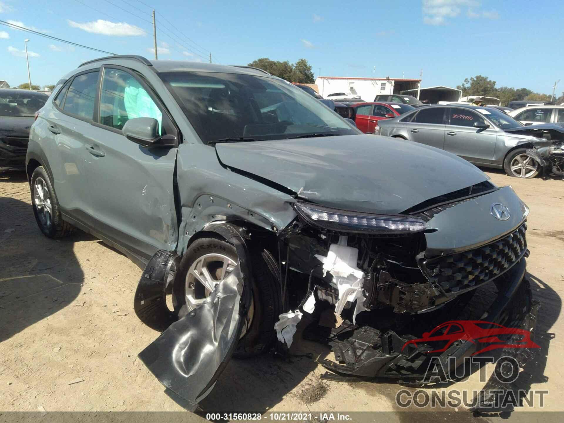 HYUNDAI KONA 2022 - KM8K6CAB6NU817722