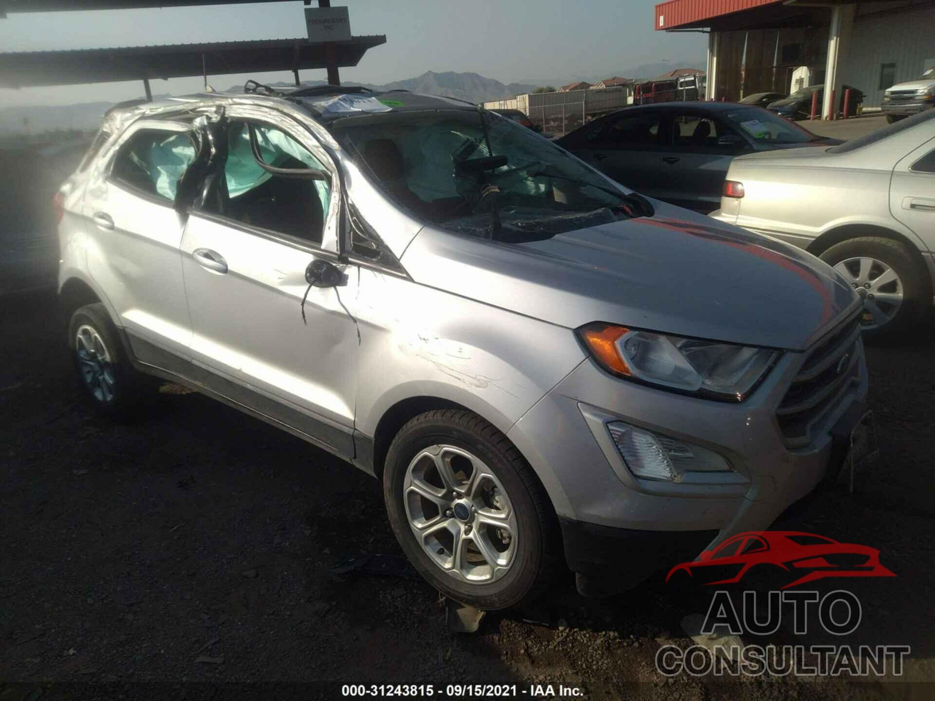 FORD ECOSPORT 2019 - MAJ3S2GE3KC256970