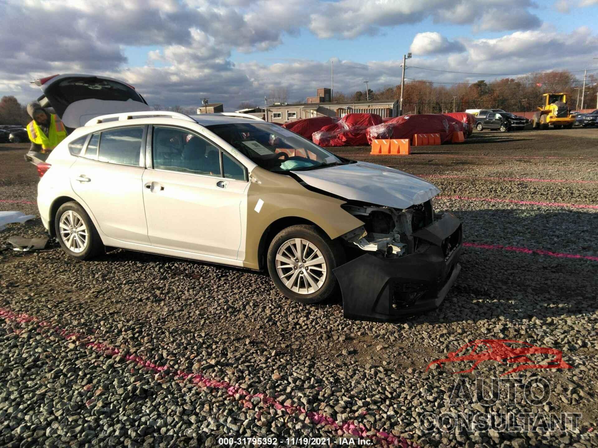 SUBARU IMPREZA 2017 - 4S3GTAB66H3746508