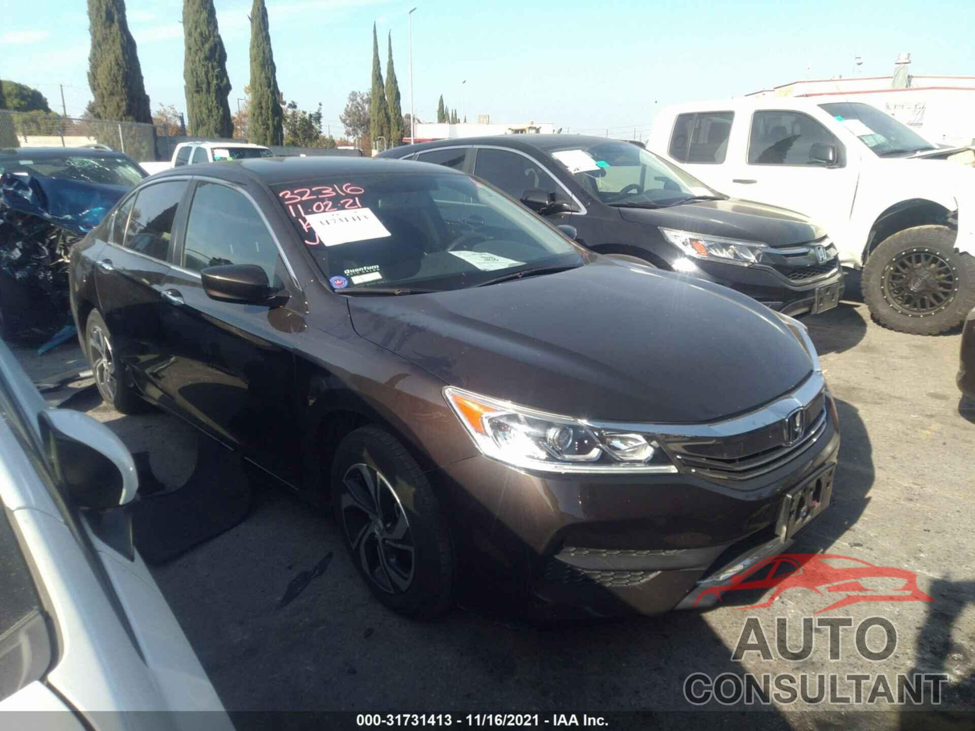 HONDA ACCORD SEDAN 2017 - 1HGCR2F30HA051084