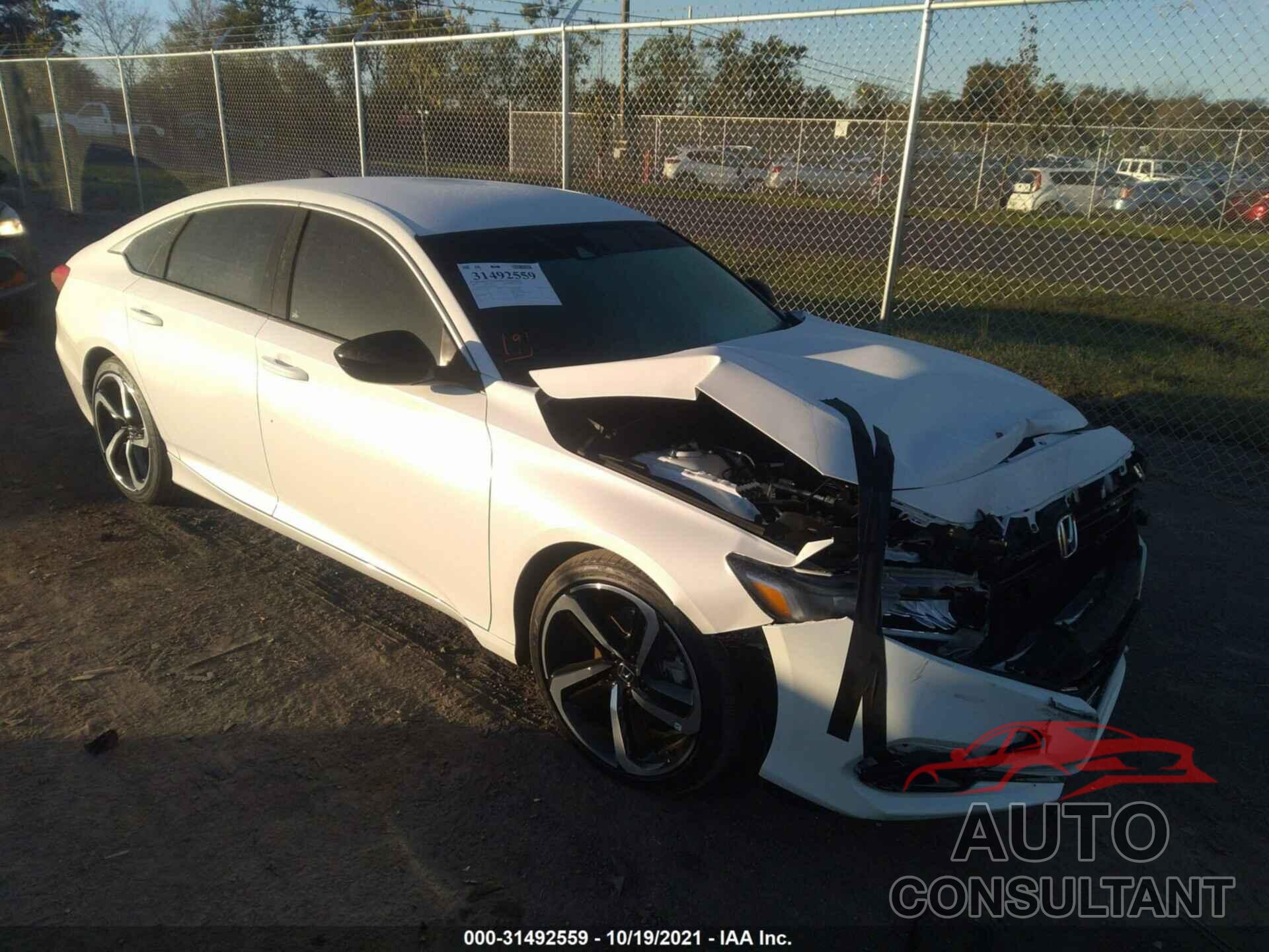 HONDA ACCORD SEDAN 2021 - 1HGCV1F30MA099295