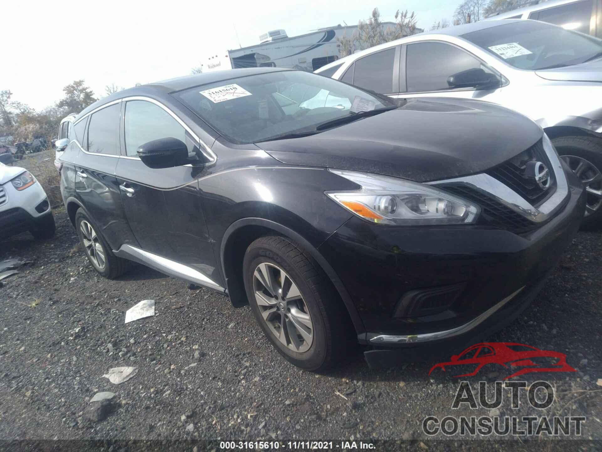 NISSAN MURANO 2016 - 5N1AZ2MHXGN131161