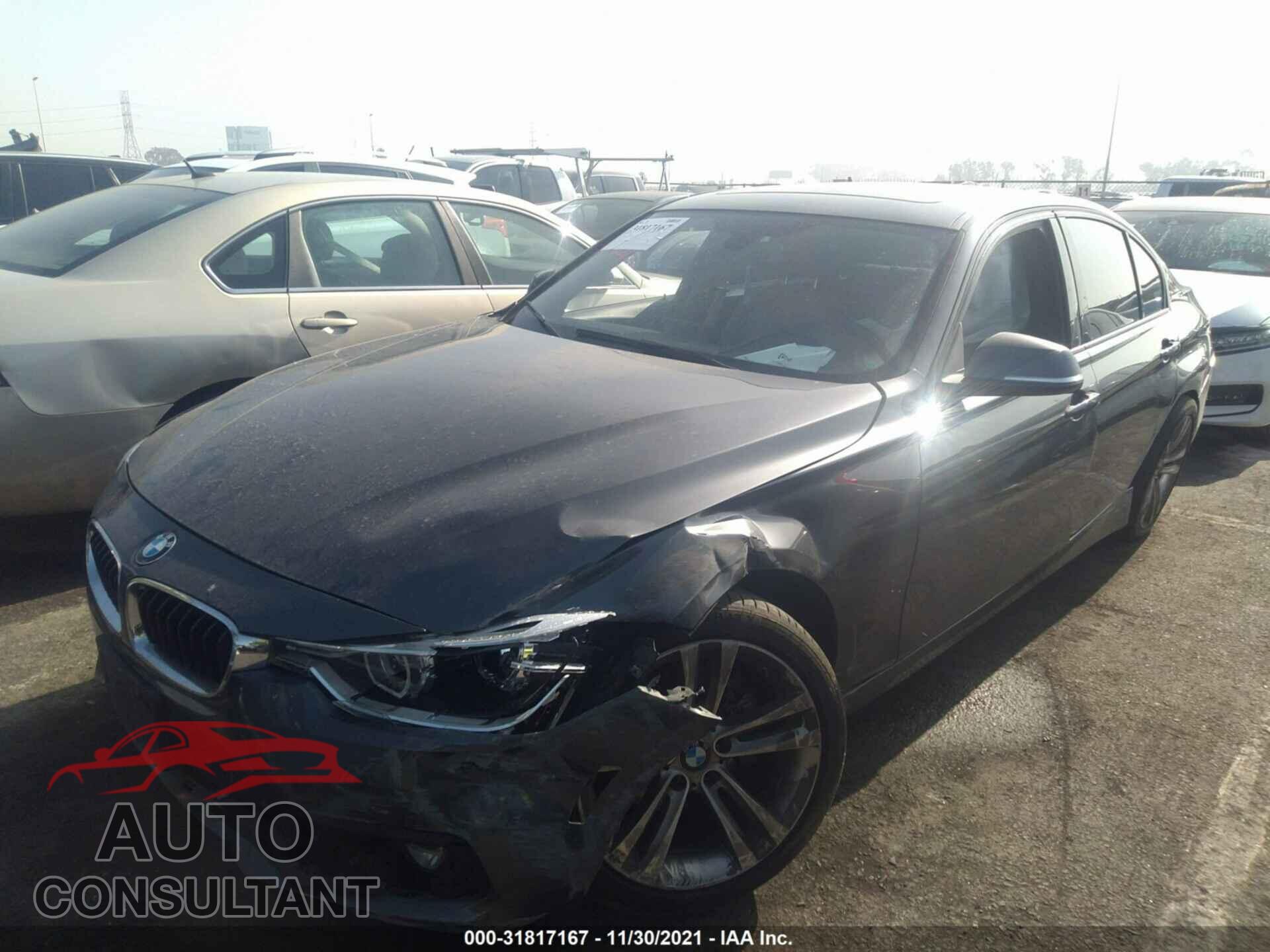 BMW 3 SERIES 2016 - WBA8E9G57GNU30189