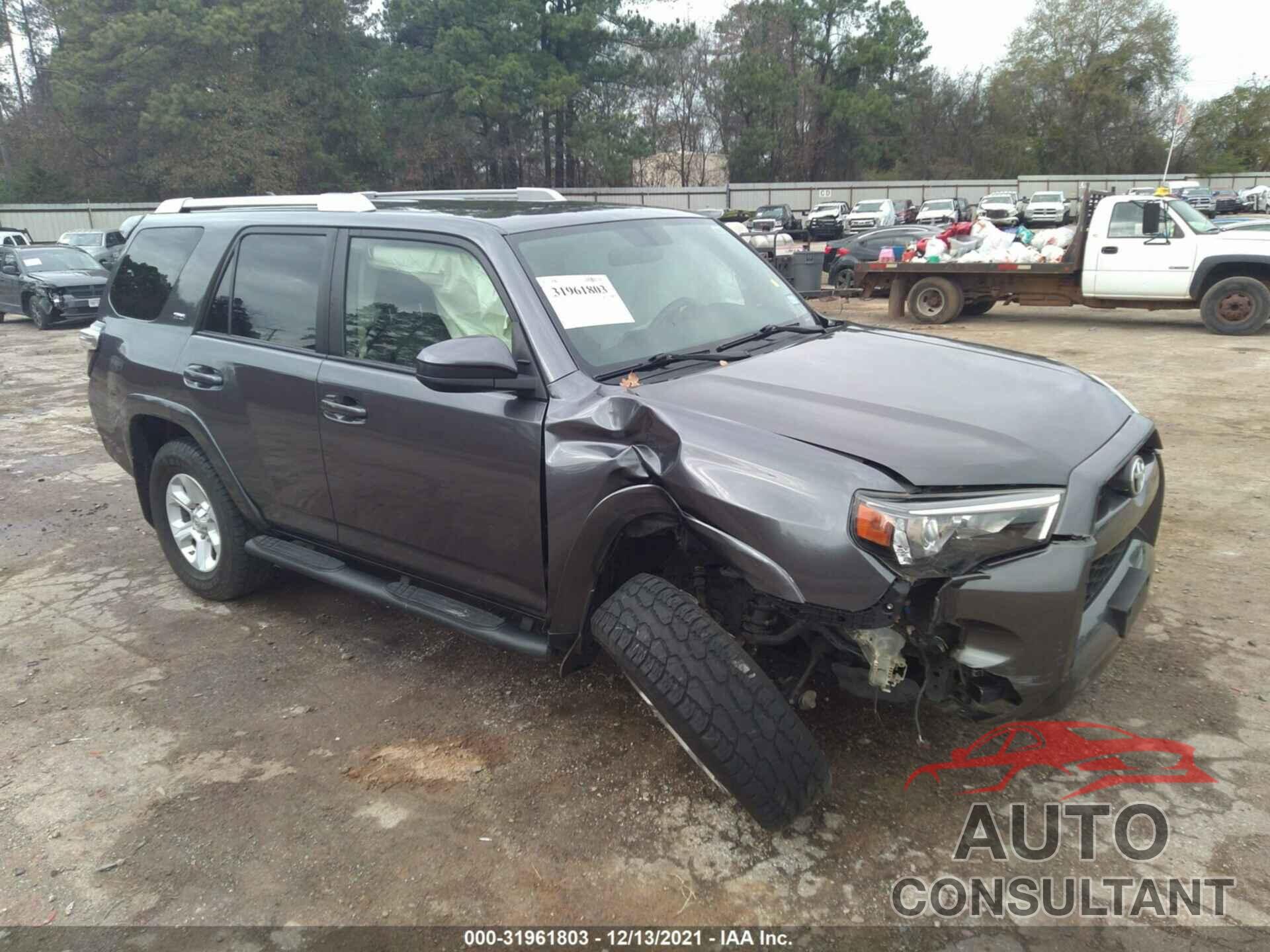 TOYOTA 4RUNNER 2016 - JTEZU5JR6G5129584