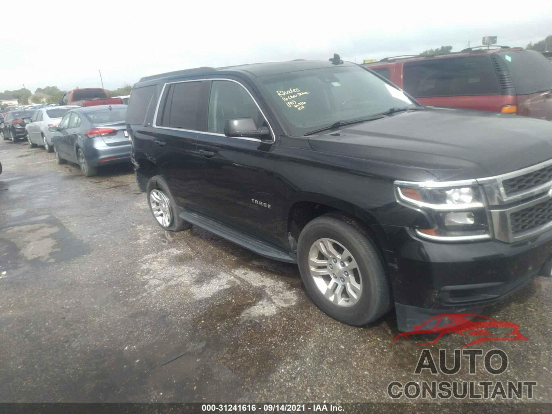 CHEVROLET TAHOE 2016 - 1GNSCBKCXGR243704