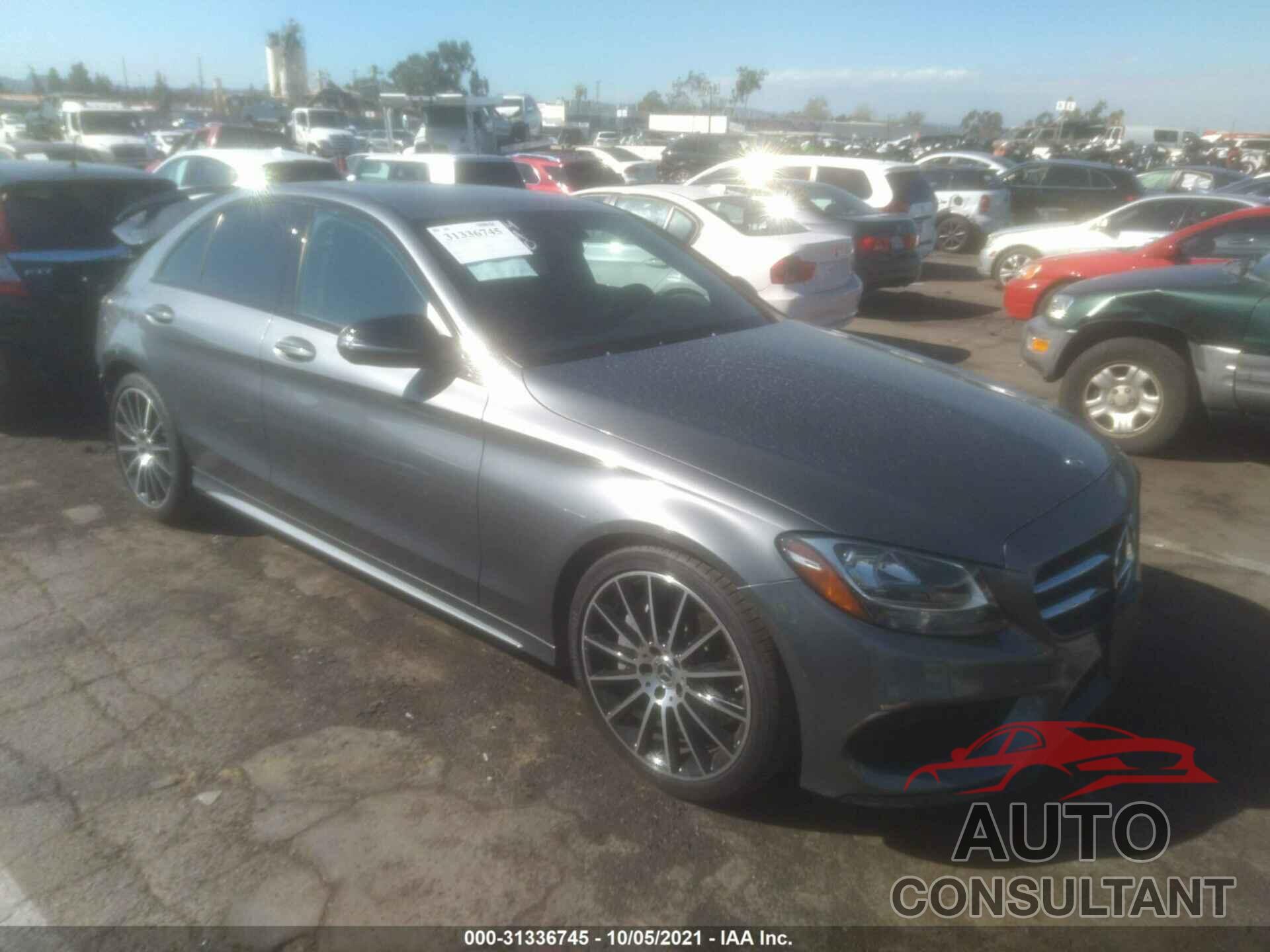 MERCEDES-BENZ C-CLASS 2018 - 55SWF4JBXJU277613