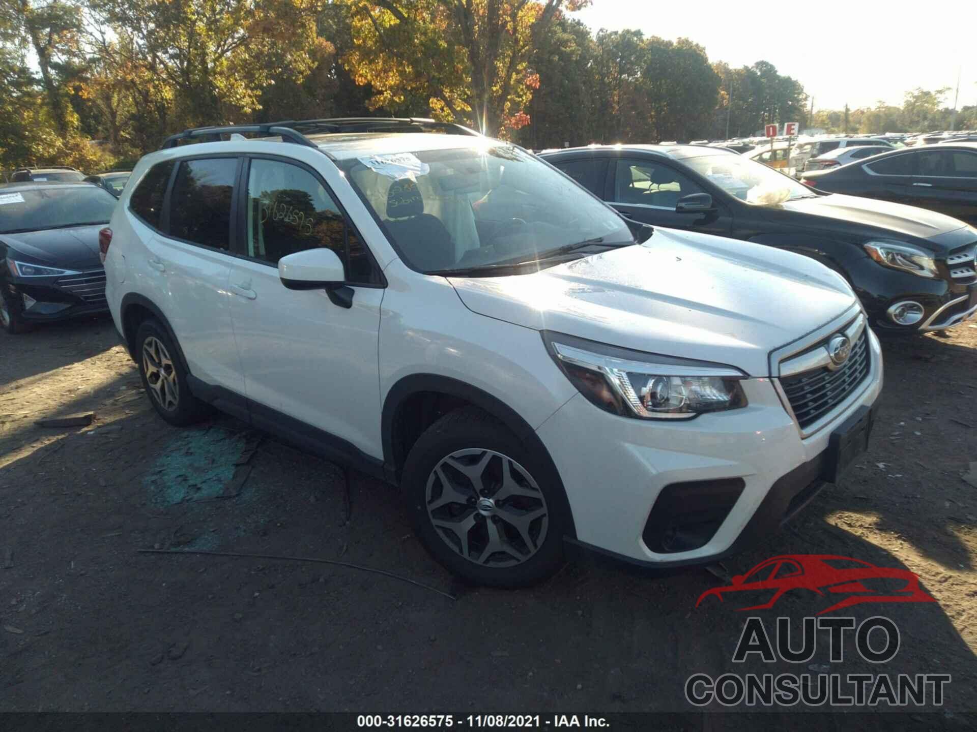 SUBARU FORESTER 2019 - JF2SKAEC5KH562235