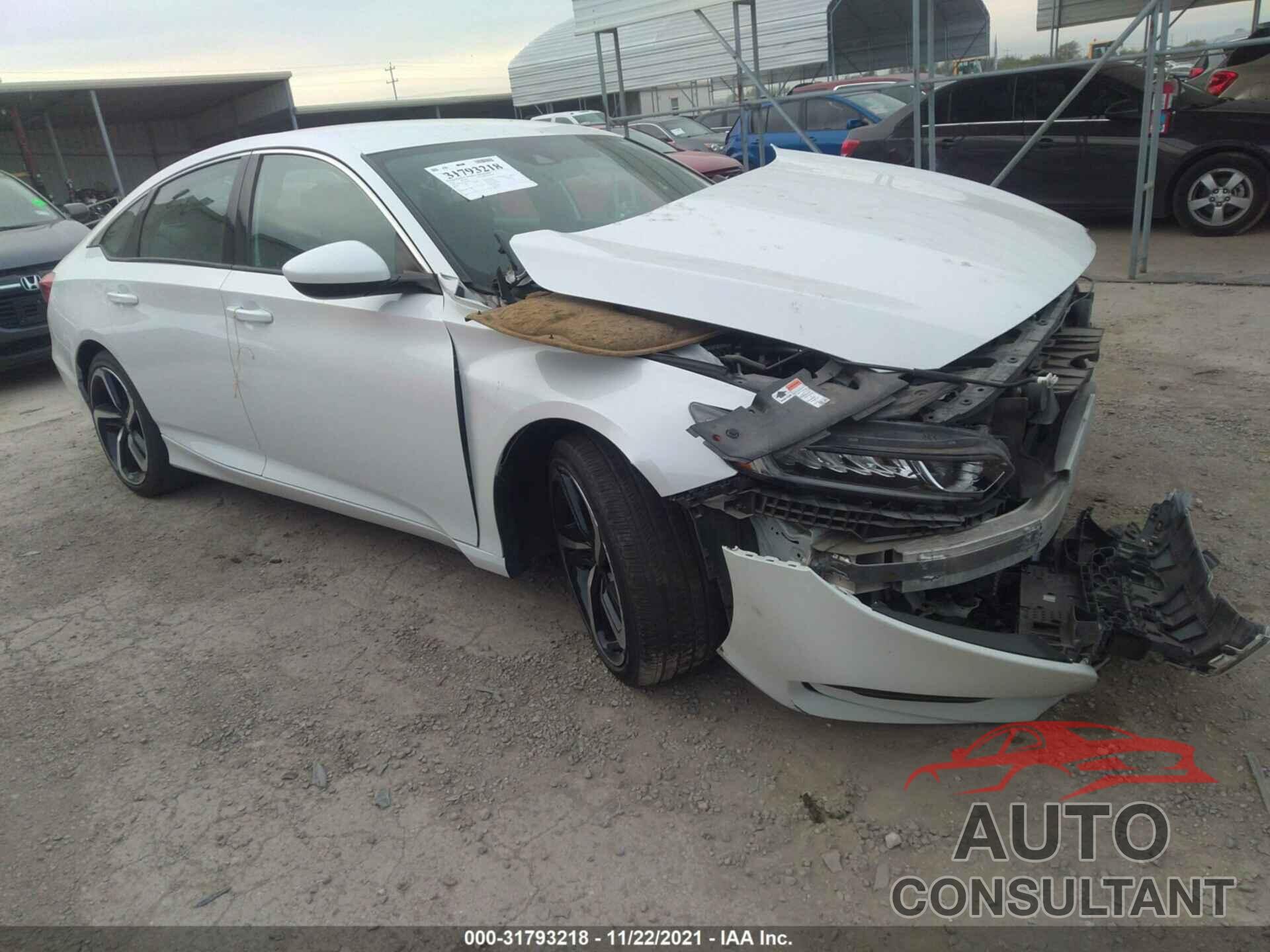 HONDA ACCORD SEDAN 2018 - 1HGCV1F37JA060022