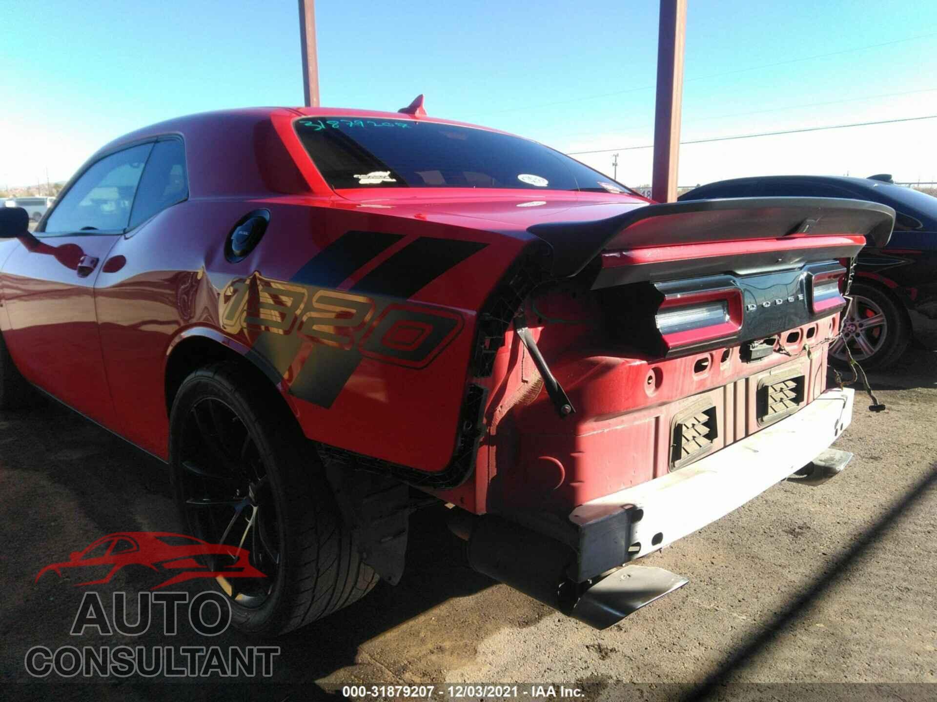 DODGE CHALLENGER 2019 - 2C3CDZFJ3KH606871
