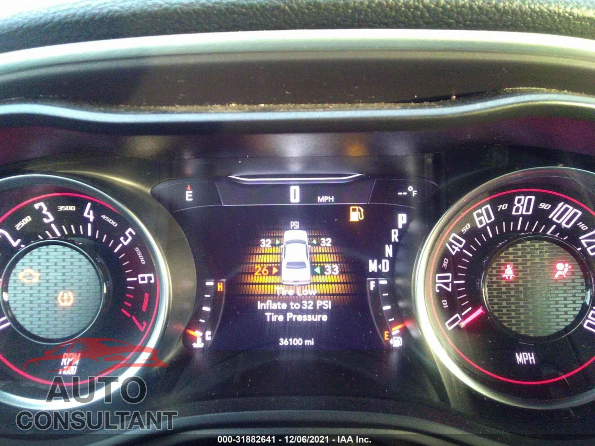 DODGE CHALLENGER 2019 - 2C3CDZAGXKH616275