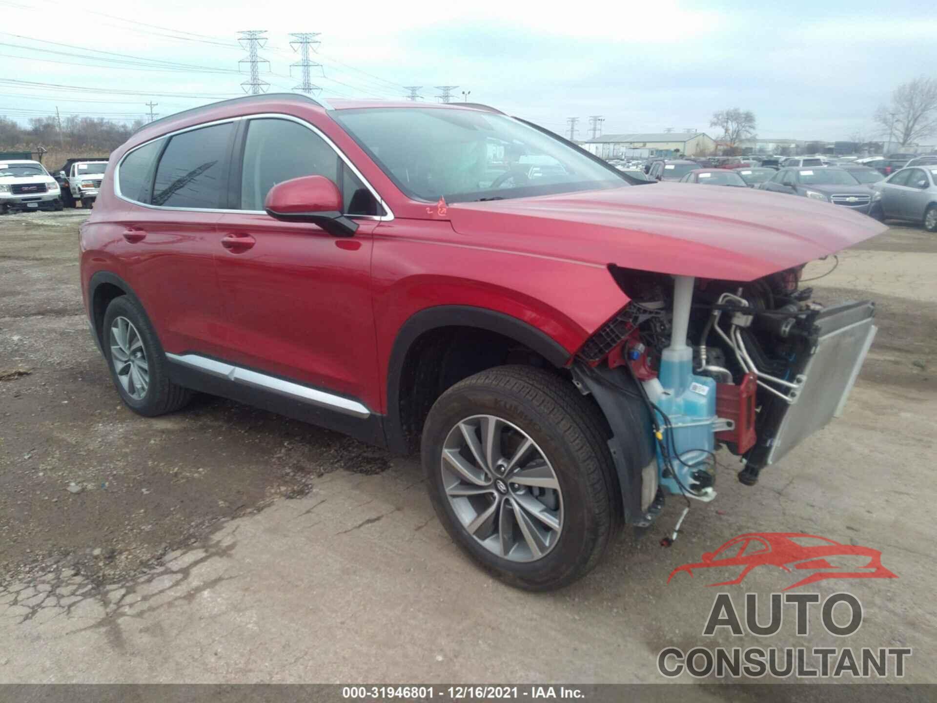 HYUNDAI SANTA FE 2020 - 5NMS3CAD8LH143396