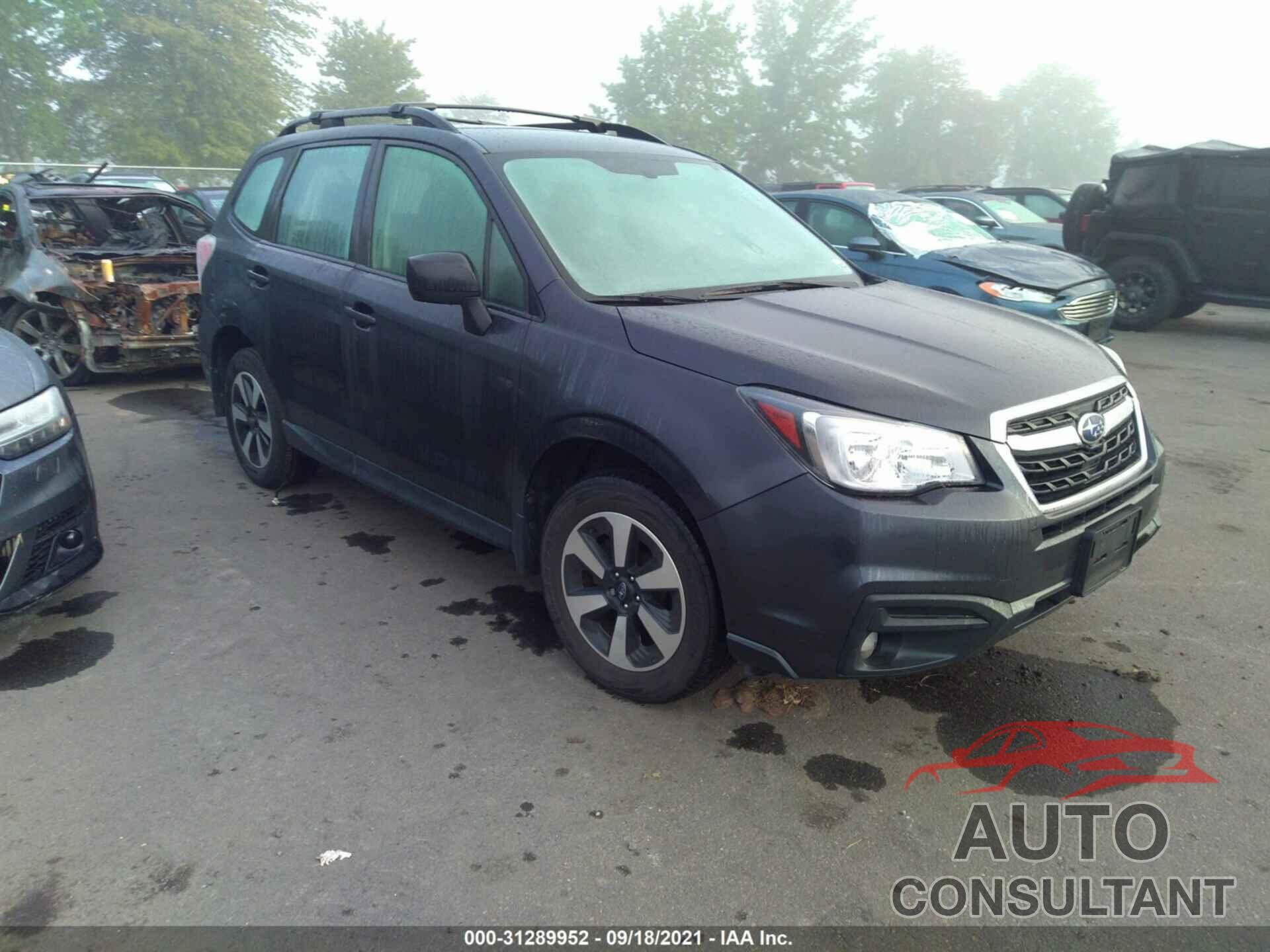 SUBARU FORESTER 2018 - JF2SJABC4JH470832