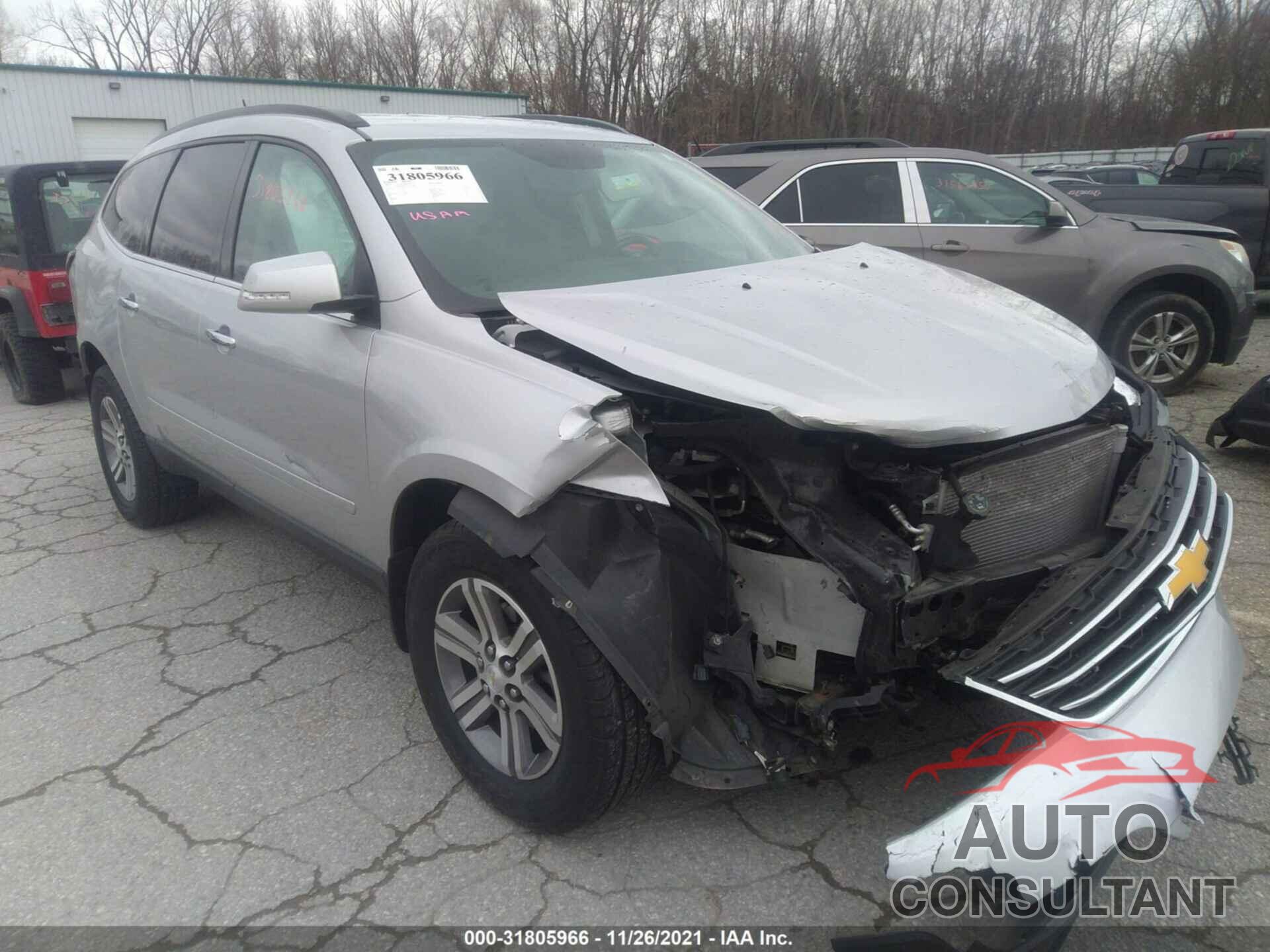 CHEVROLET TRAVERSE 2016 - 1GNKRHKD2GJ319604