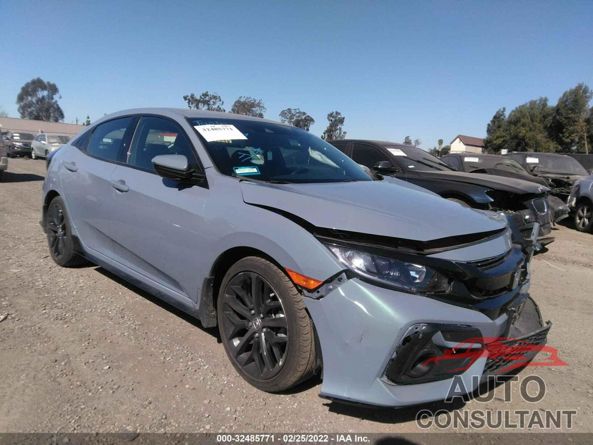 HONDA CIVIC HATCHBACK 2020 - SHHFK7G48LU204118