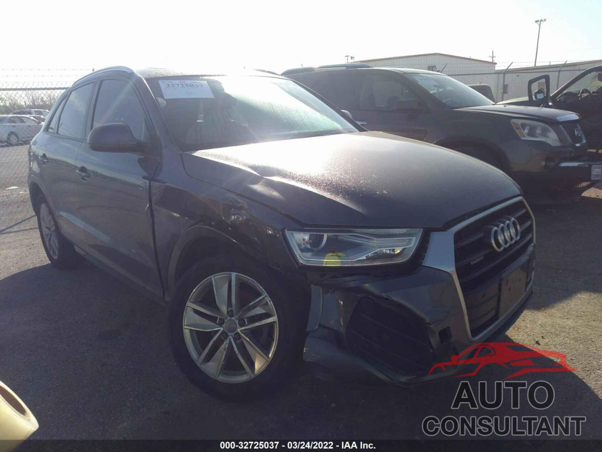 AUDI Q3 2017 - WA1ECCFS6HR004658