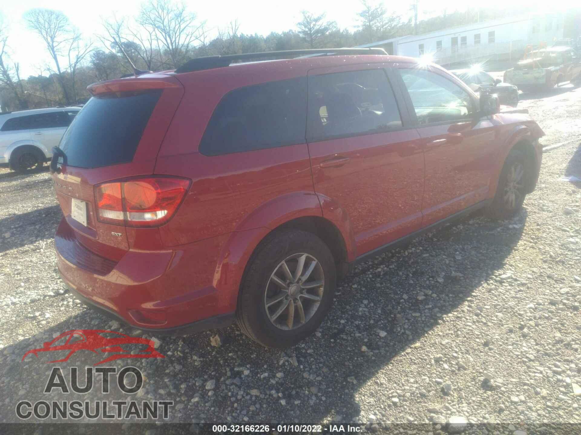 DODGE JOURNEY 2016 - 3C4PDCBBXGT191569