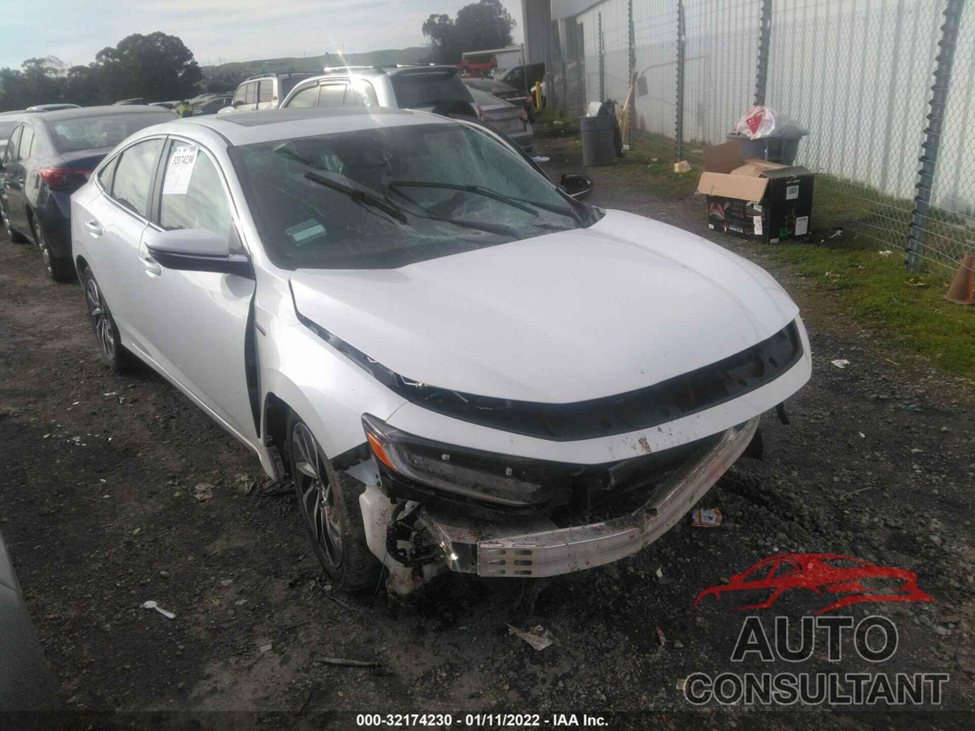 HONDA INSIGHT 2022 - 19XZE4F94NE007585