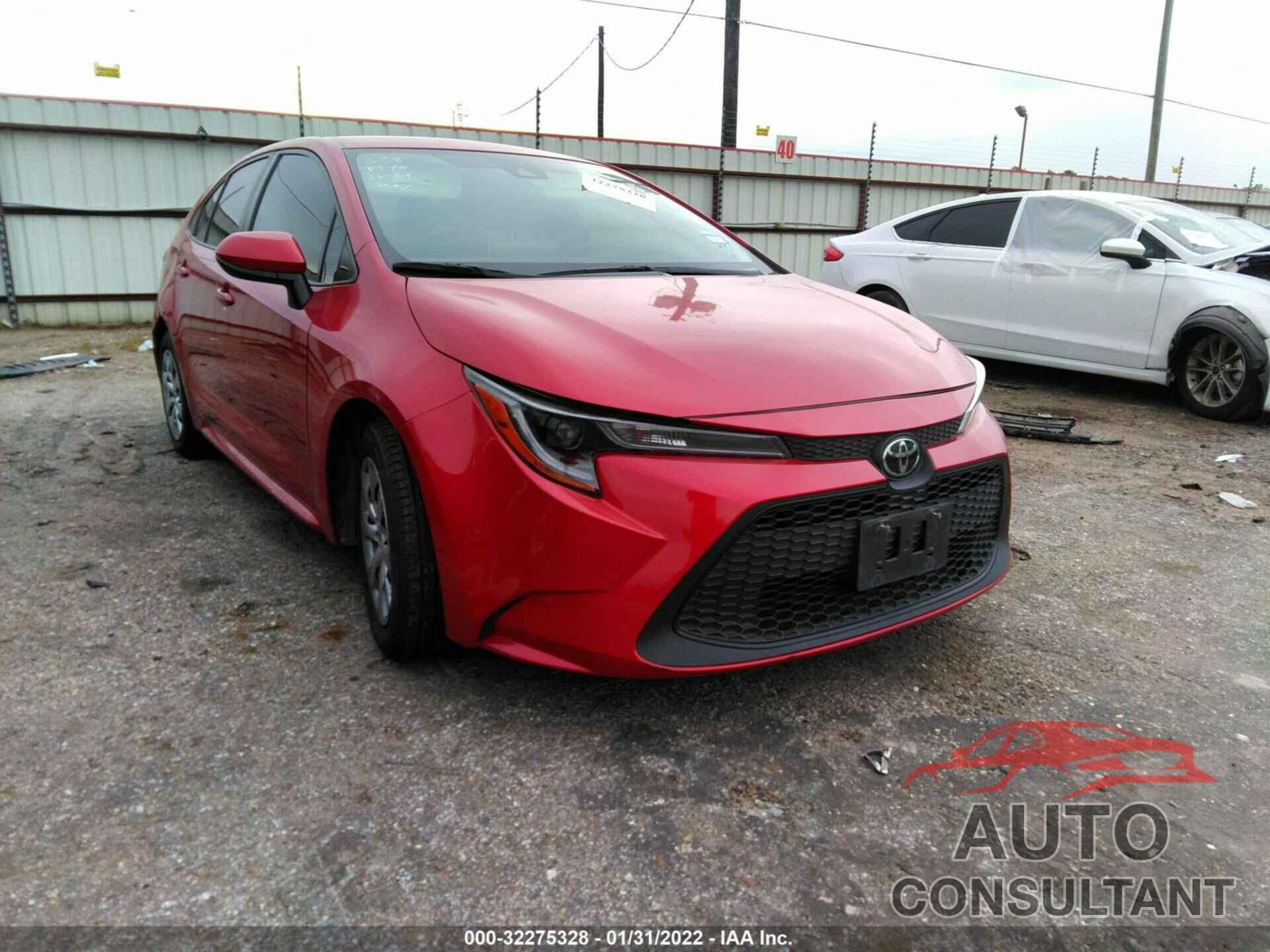 TOYOTA COROLLA 2020 - JTDEPRAE8LJ052801