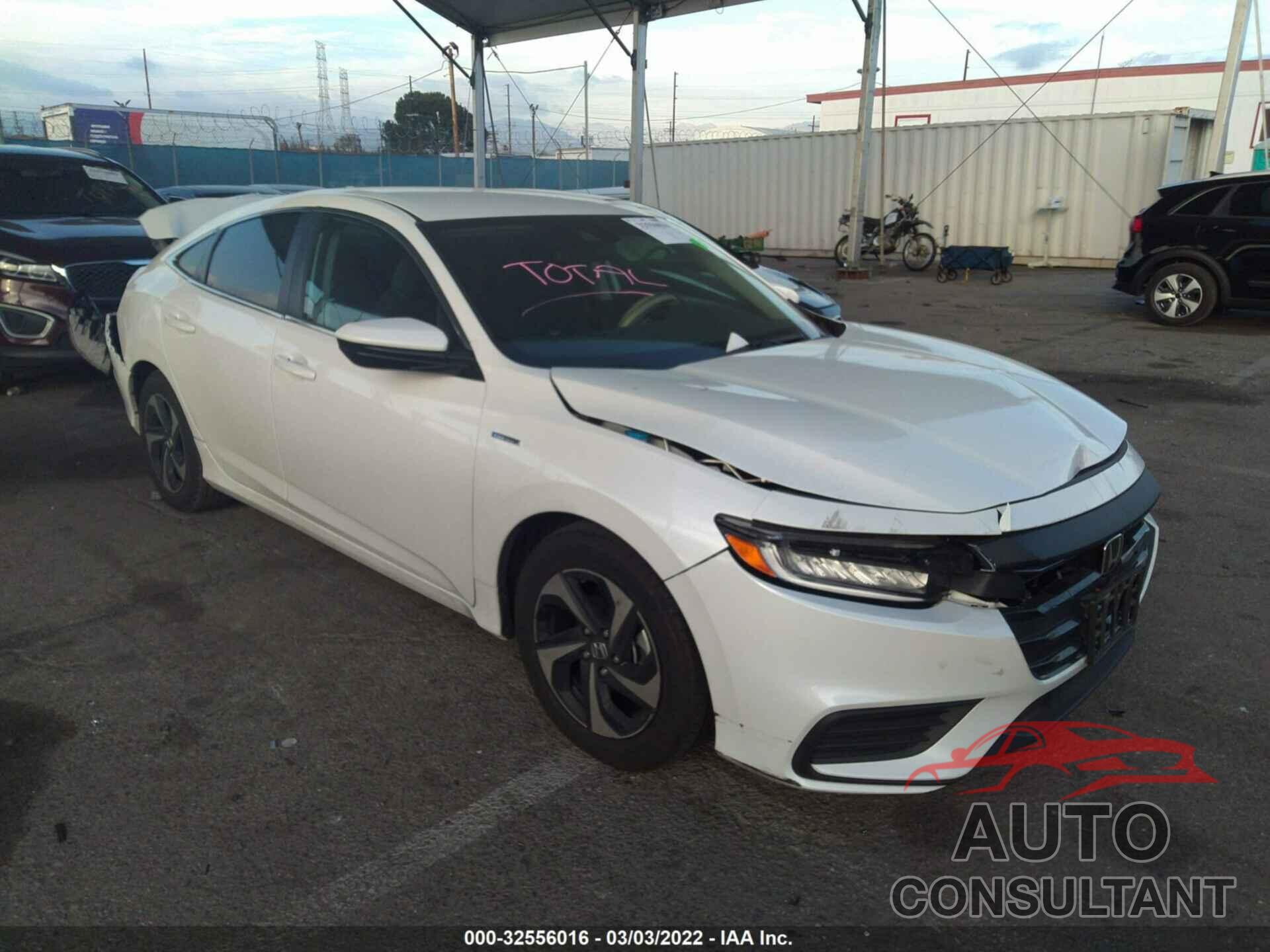 HONDA INSIGHT 2021 - 19XZE4F50ME005683