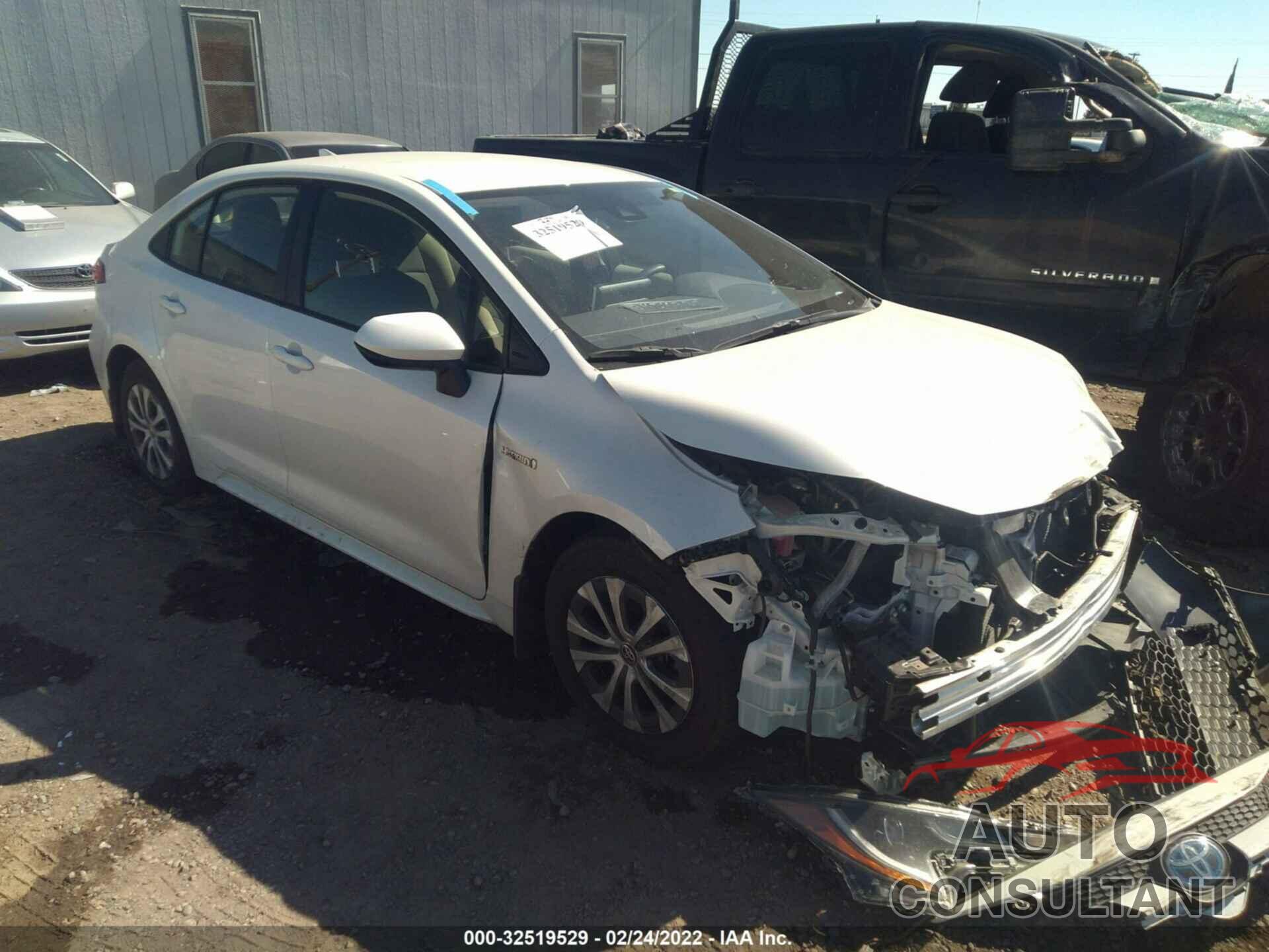 TOYOTA COROLLA 2021 - JTDEAMDE7MJ026532