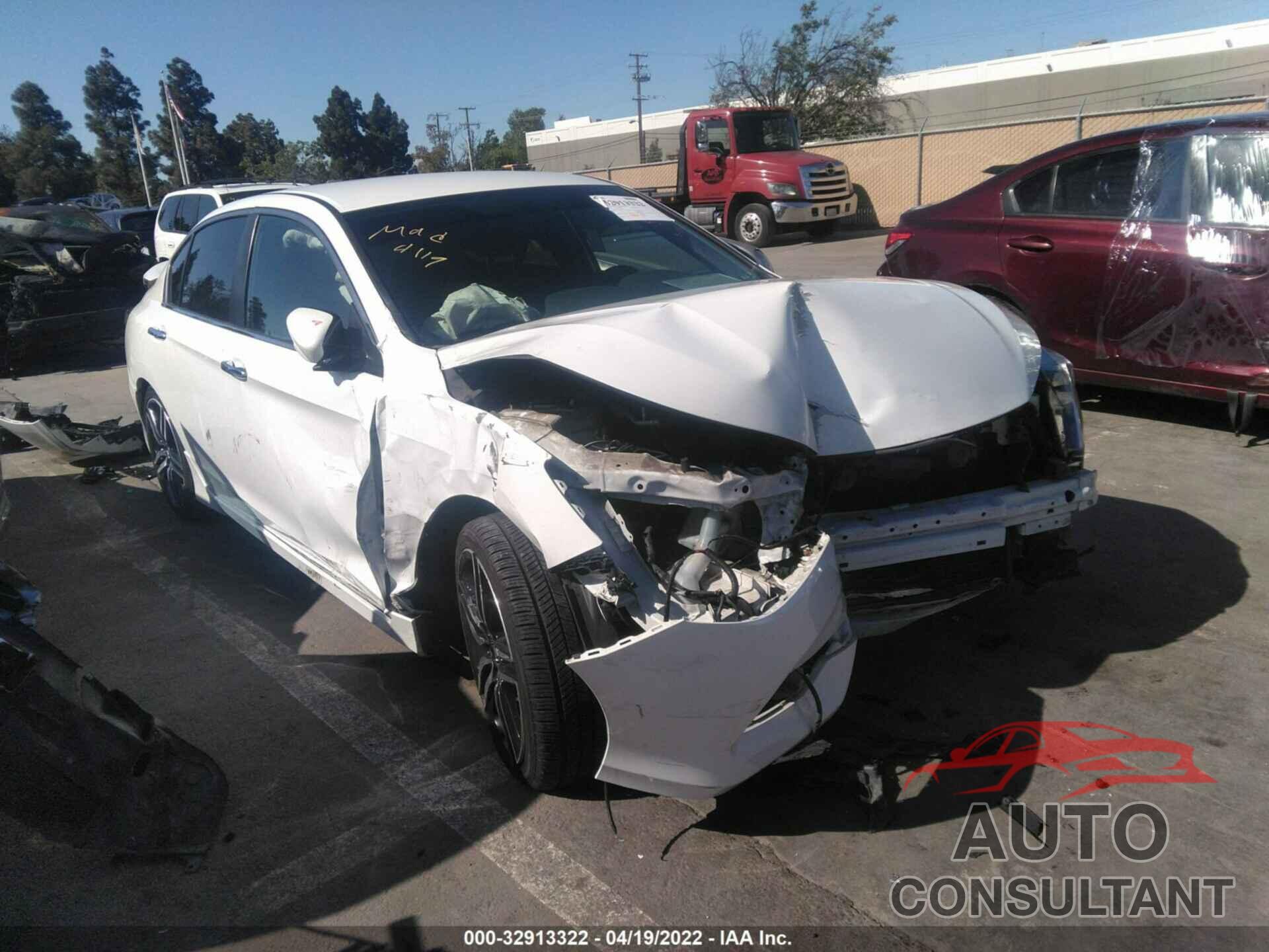 HONDA ACCORD SEDAN 2016 - 1HGCR2F51GA100812