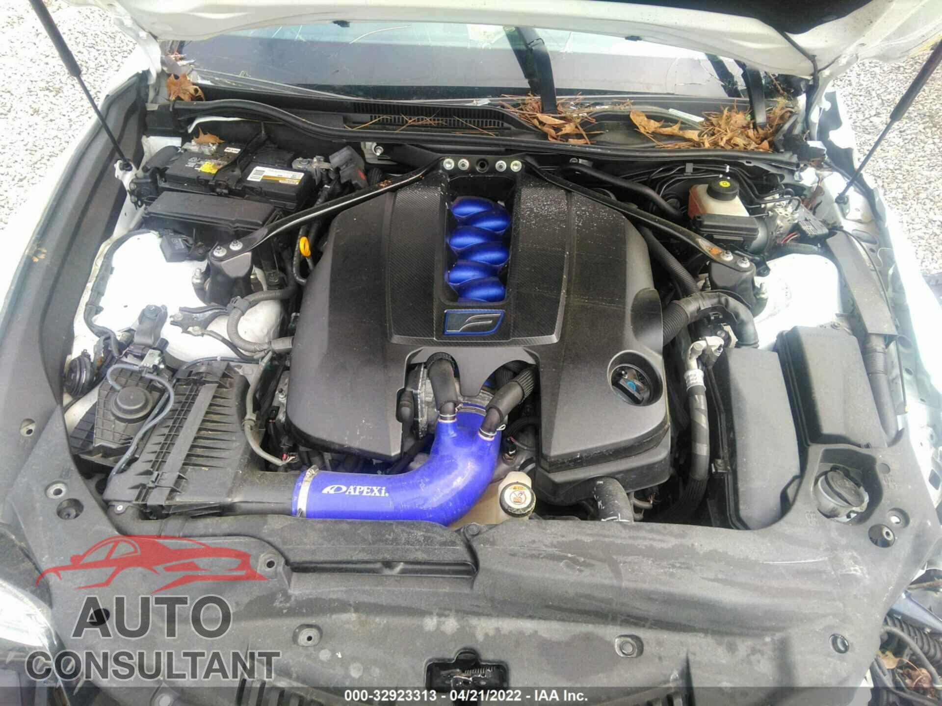 LEXUS RC F 2016 - JTHHP5BC2G5005375
