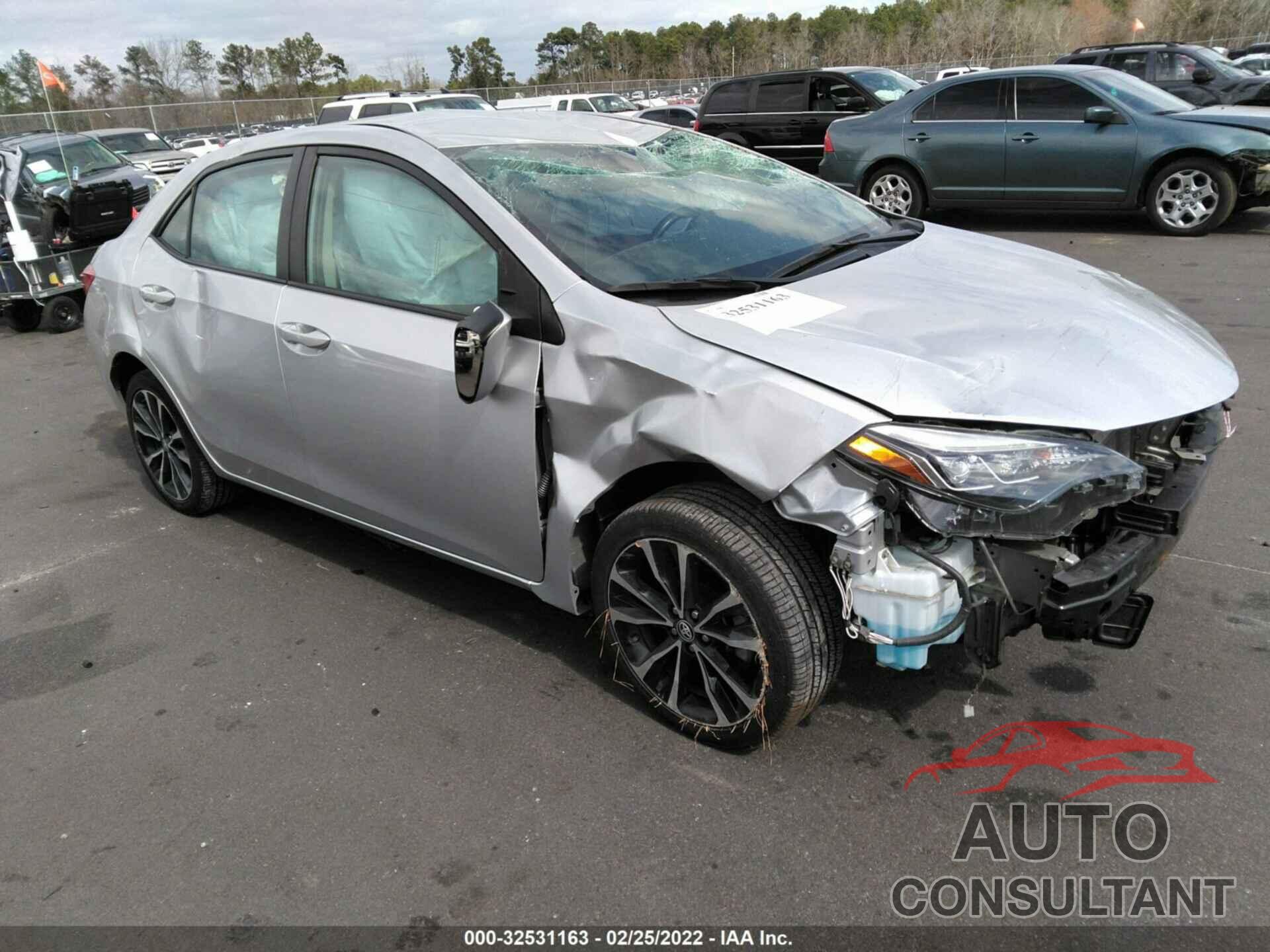 TOYOTA COROLLA 2019 - 5YFBURHE5KP865797