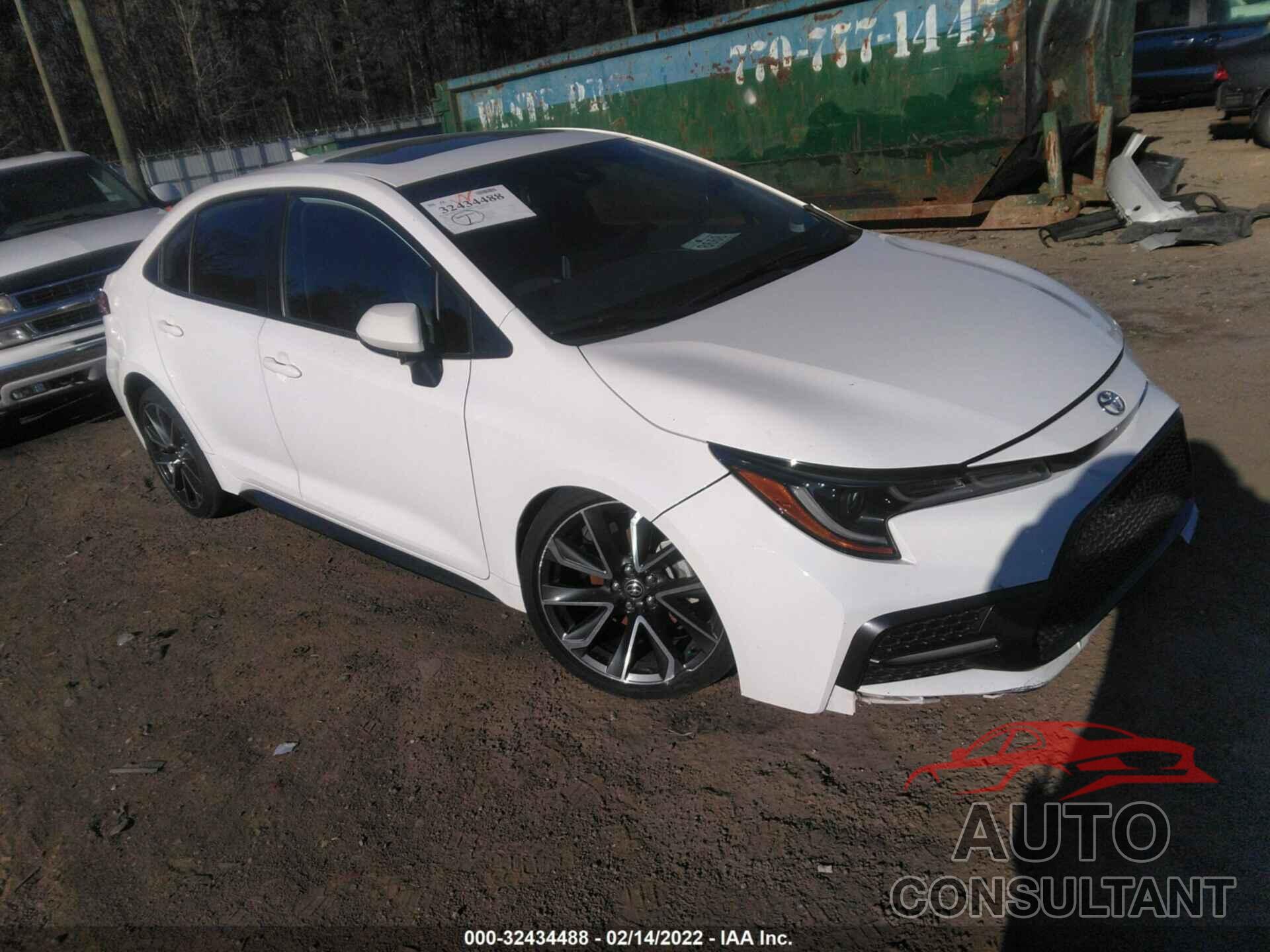 TOYOTA COROLLA 2020 - JTDT4RCE3LJ032789