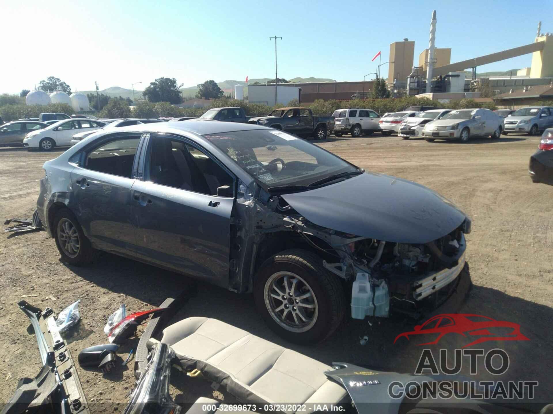 TOYOTA COROLLA 2021 - JTDEAMDE9MJ013541