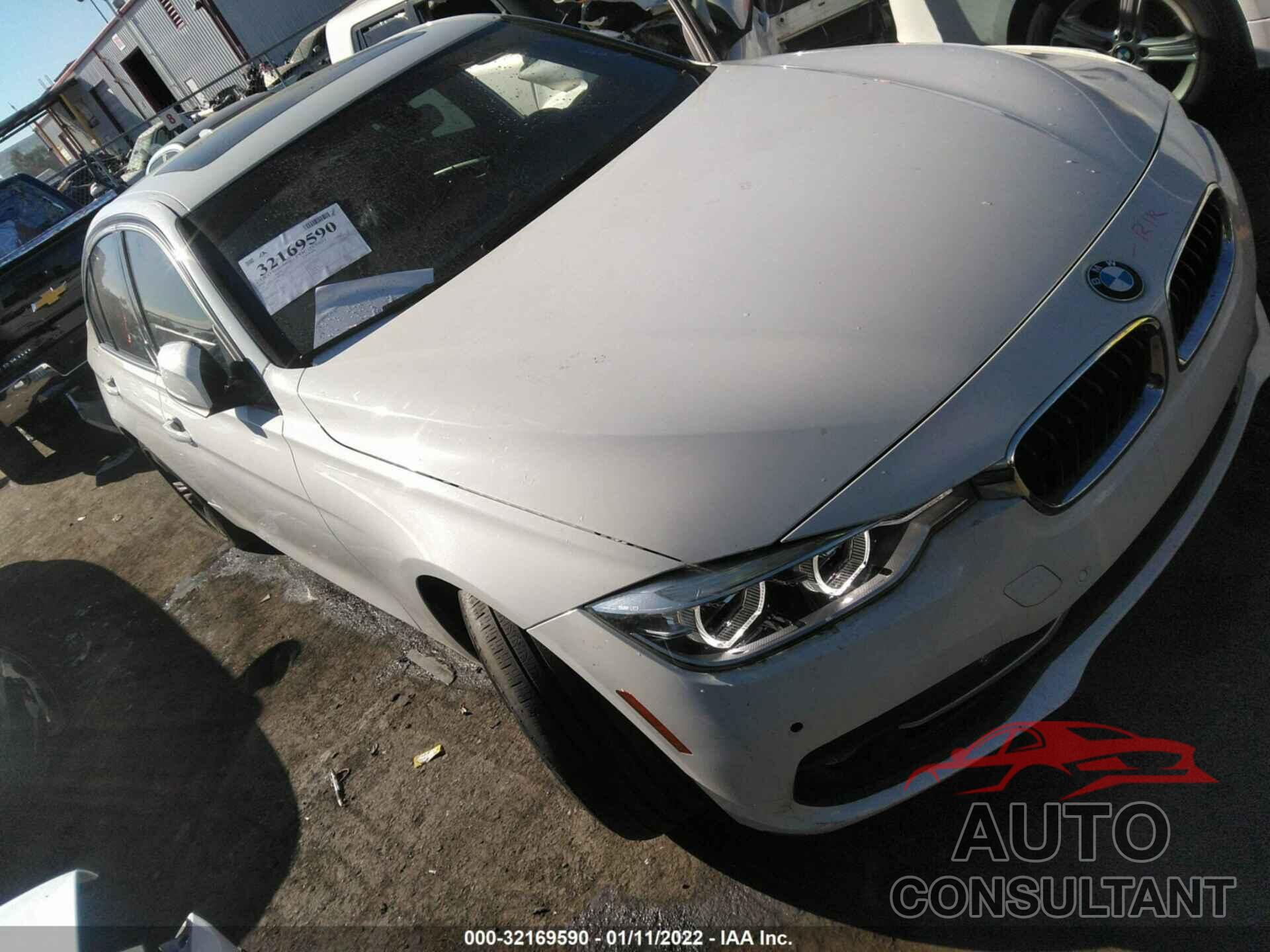 BMW 3 SERIES 2016 - WBA8E9C58GK604116