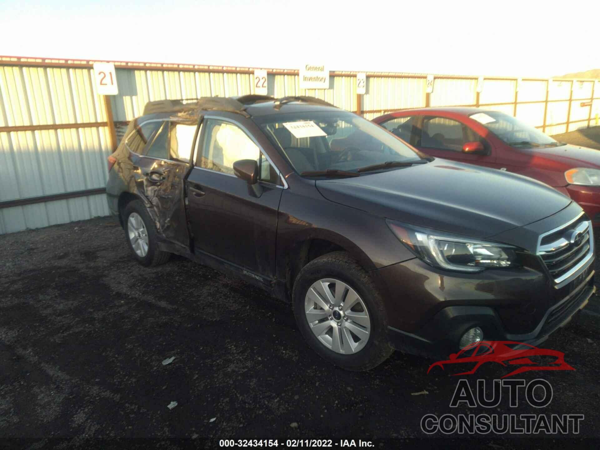 SUBARU OUTBACK 2019 - 4S4BSAHC0K3236216