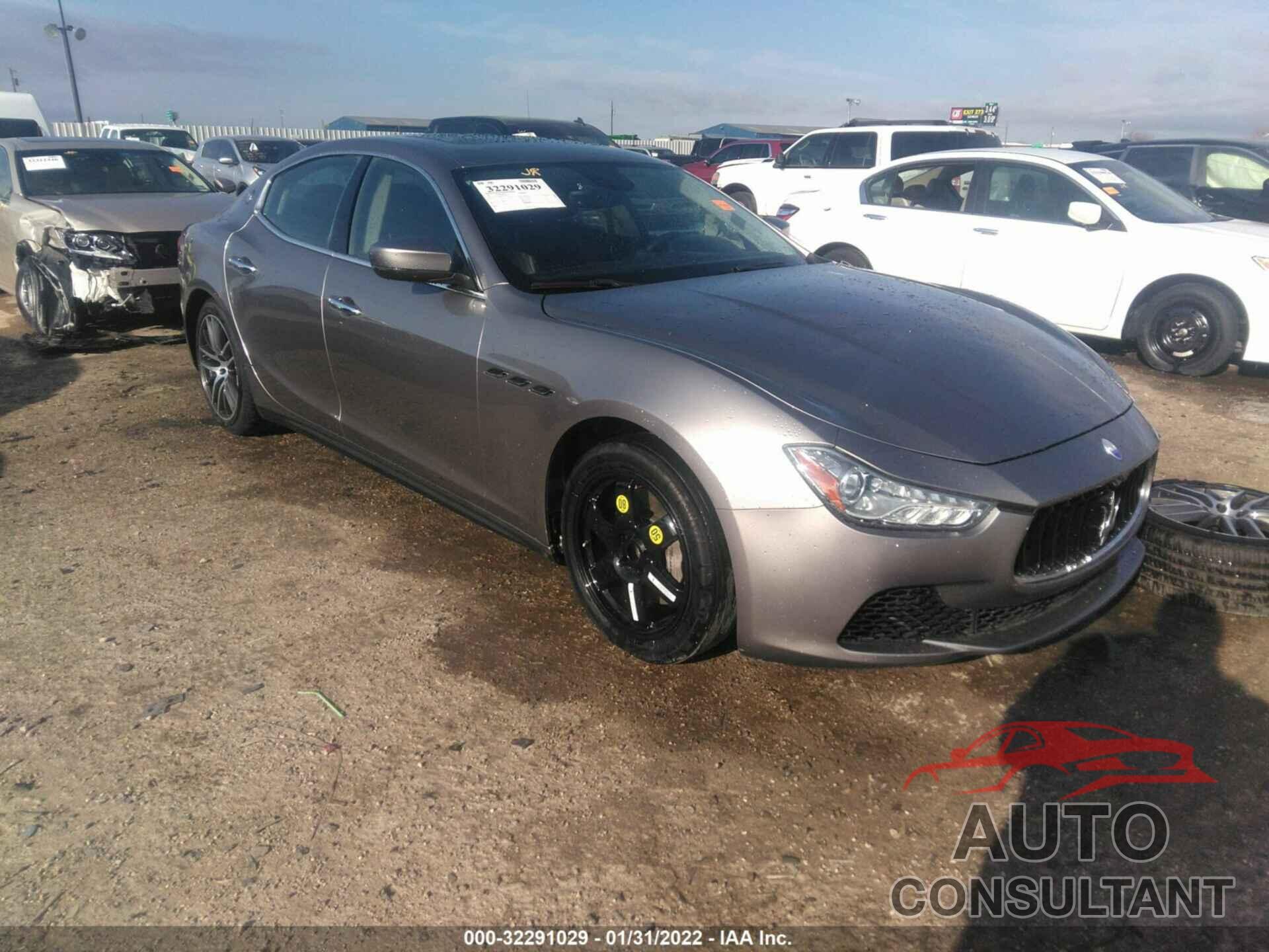 MASERATI GHIBLI 2017 - ZAM57XSAXH1203527