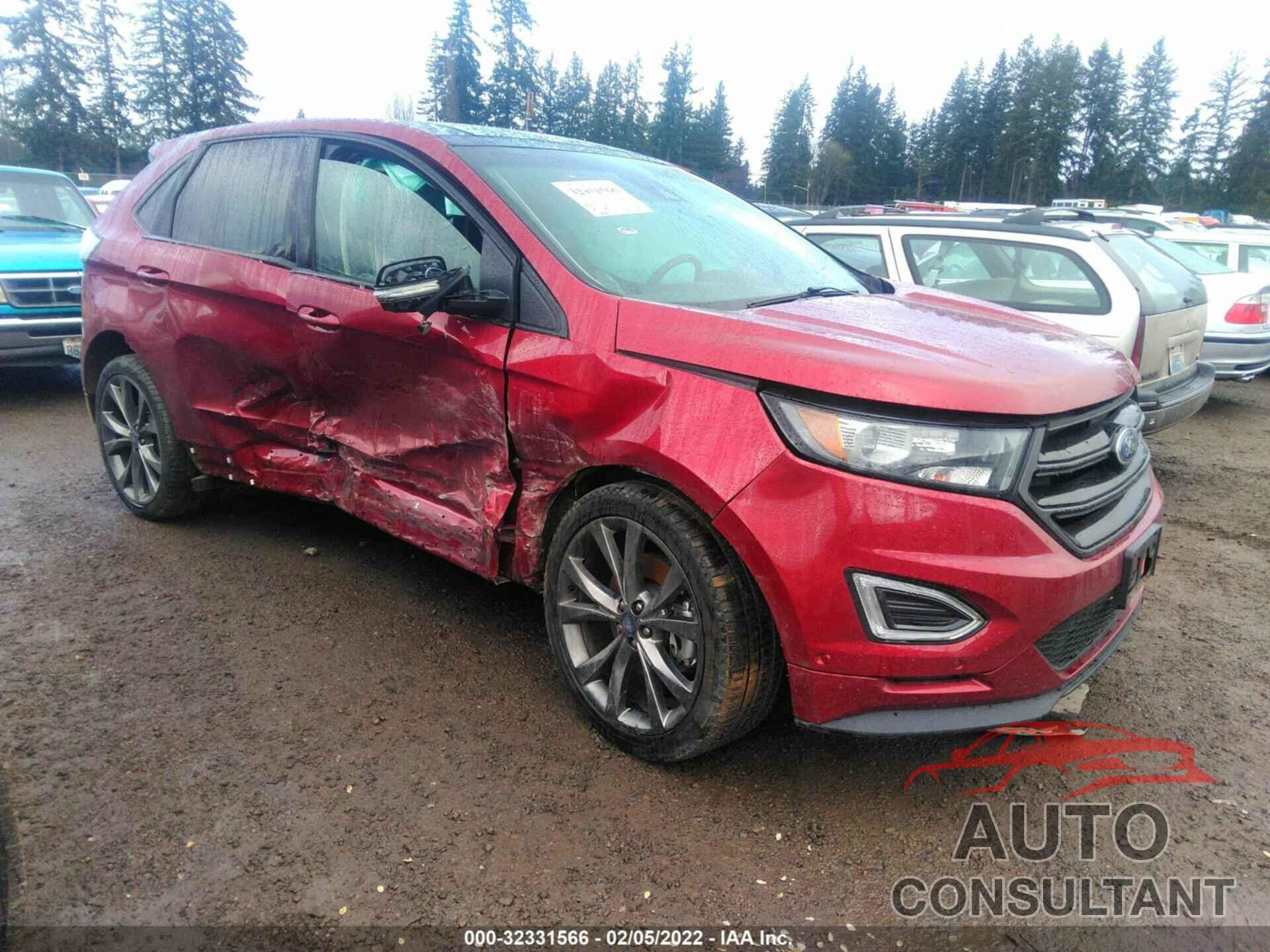 FORD EDGE 2017 - 2FMPK4AP4HBC02938