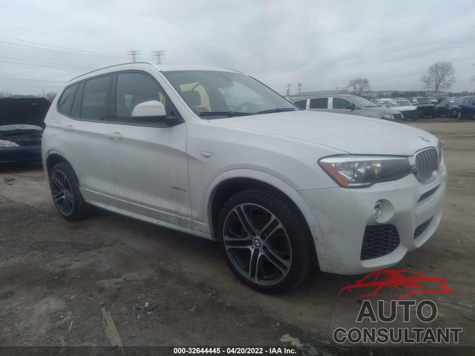 BMW X3 2017 - 5UXWX9C51H0D98060