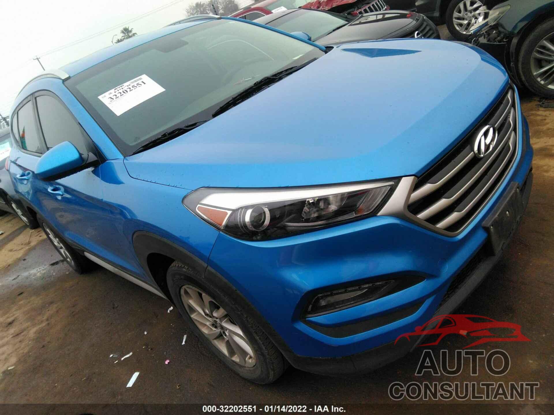 HYUNDAI TUCSON 2018 - KM8J3CA47JU729407