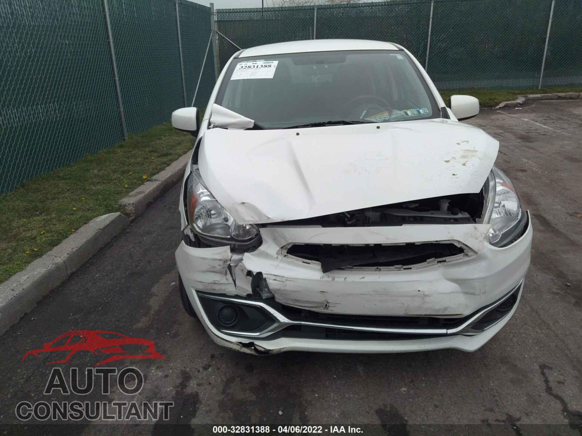 MITSUBISHI MIRAGE 2019 - ML32A3HJ1KH007731
