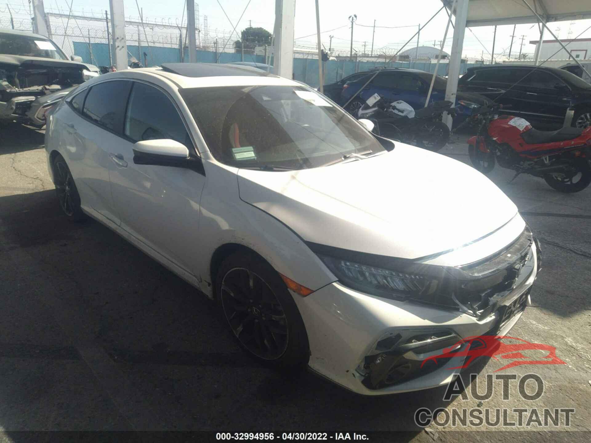 HONDA CIVIC SI SEDAN 2020 - 2HGFC1E56LH704250