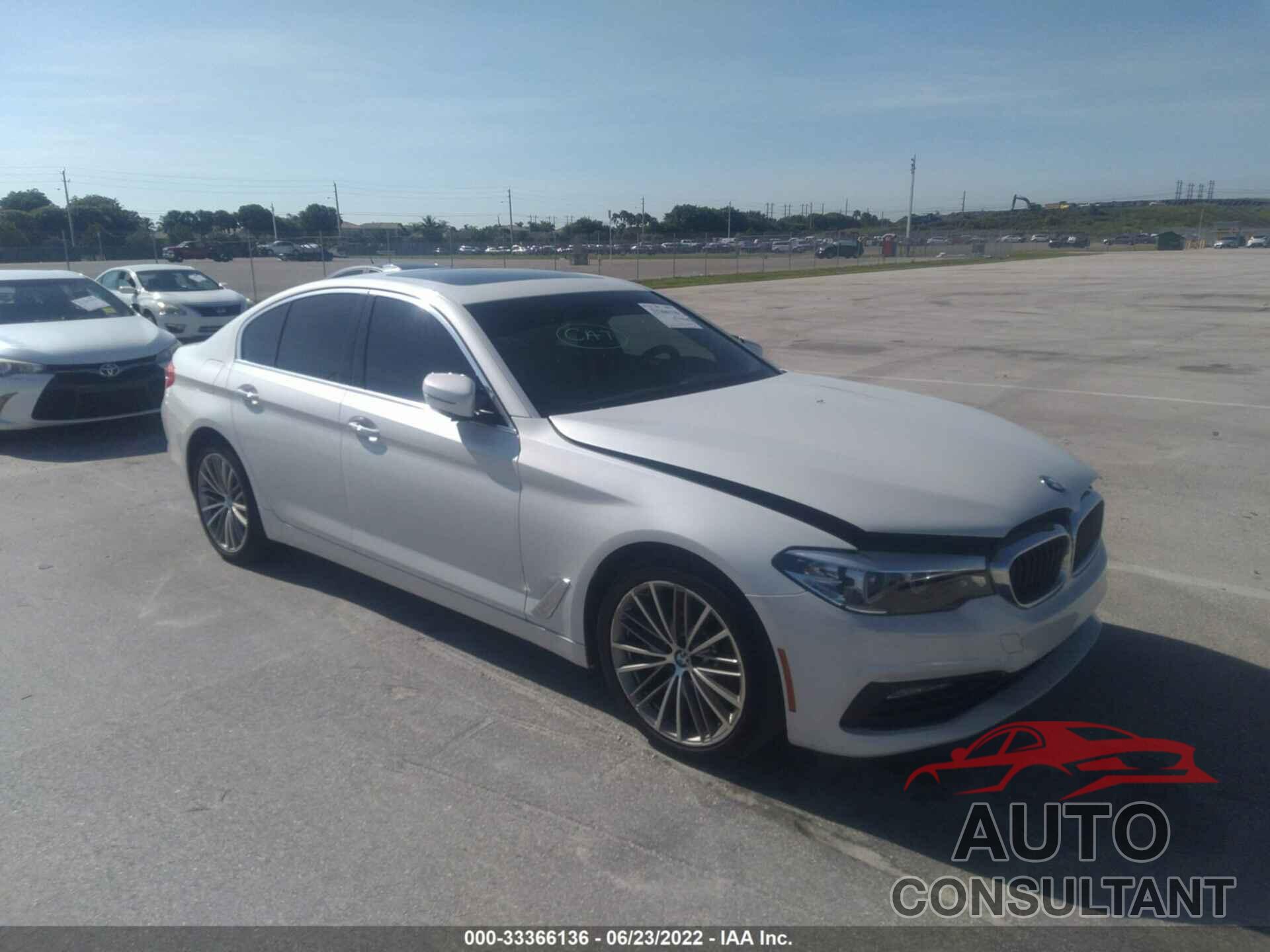 BMW 5 SERIES 2017 - WBAJA5C33HG898002