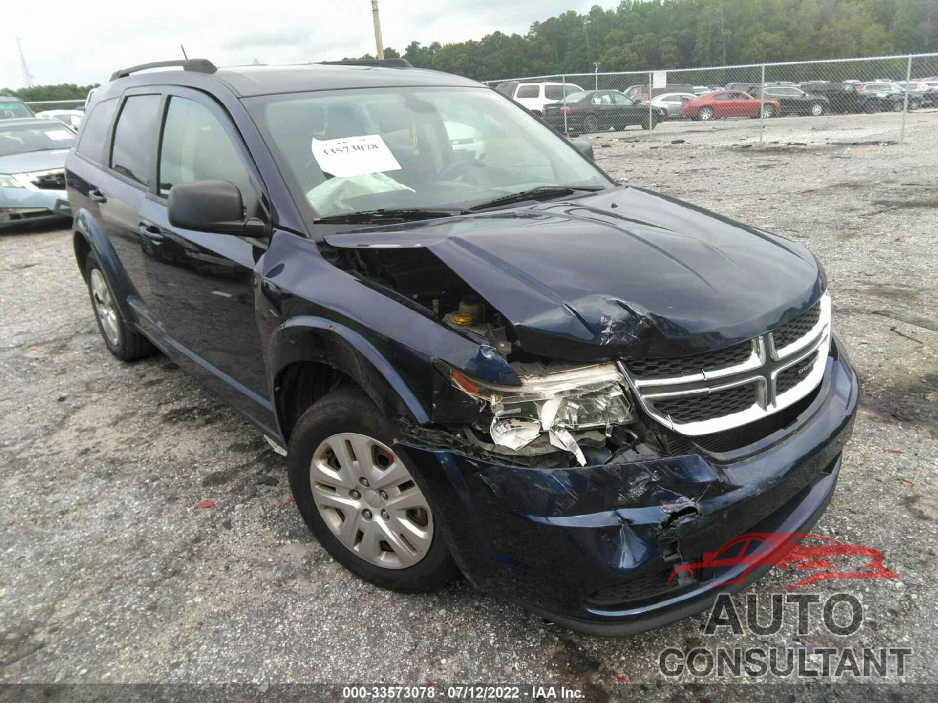 DODGE JOURNEY 2018 - 3C4PDCAB0JT421273