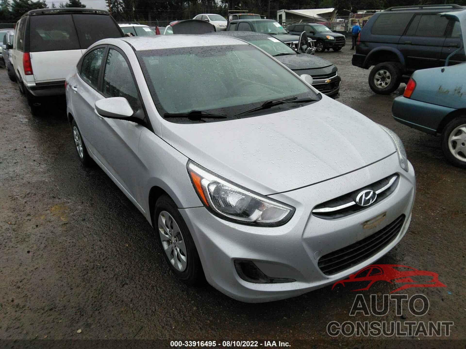 HYUNDAI ACCENT 2016 - KMHCT4AE8GU052769